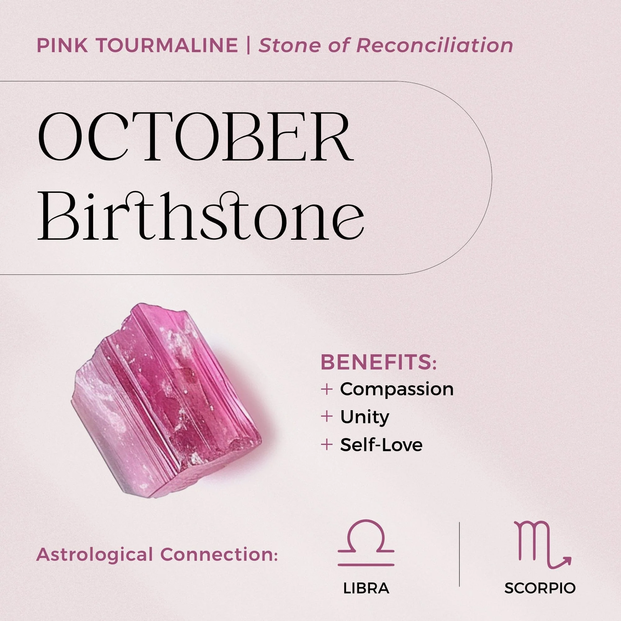 Adjustable Pink Tourmaline Ring Flourish - October Birthstone - Image 10