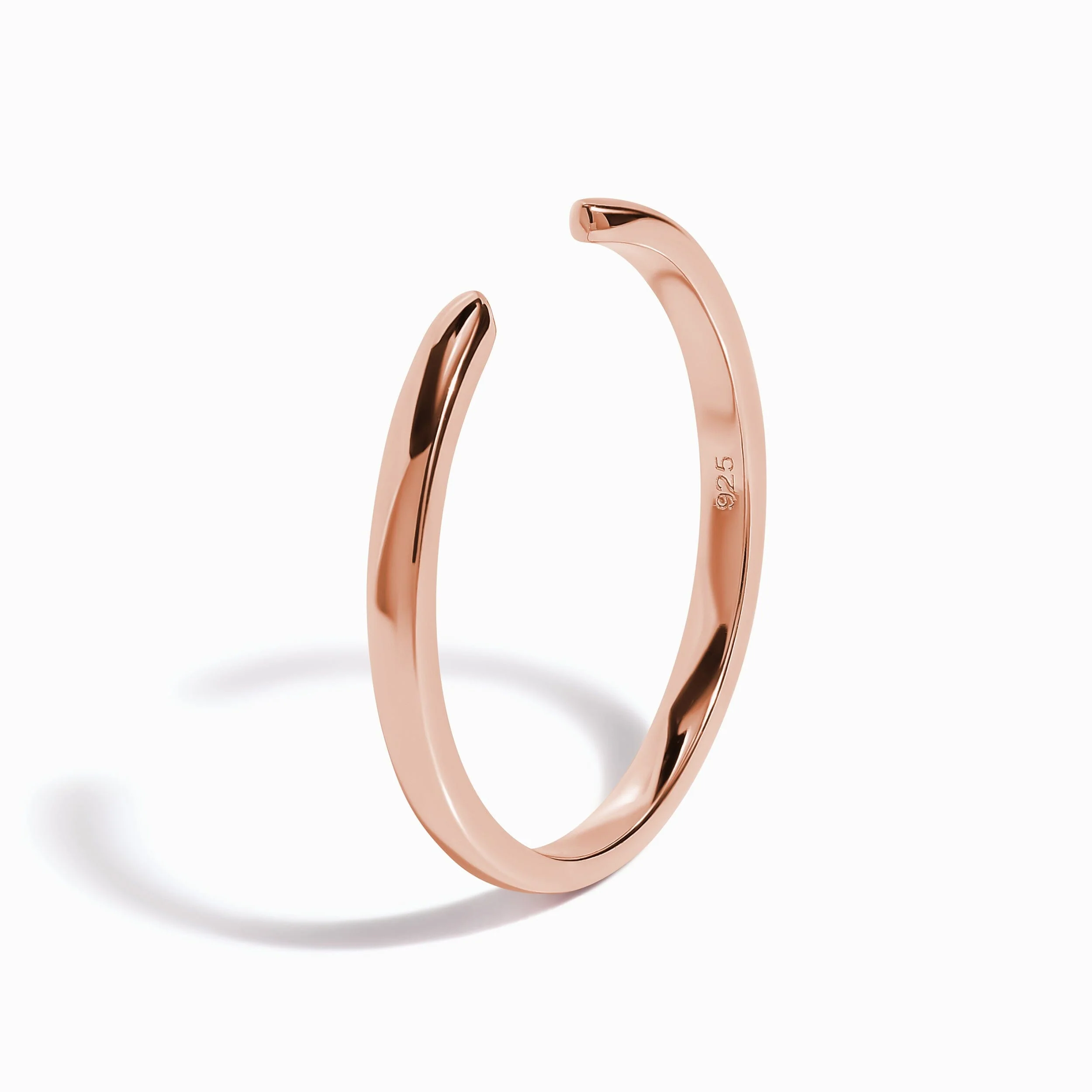 Adjustable Ring - Plain Twinkling Band - Image 8