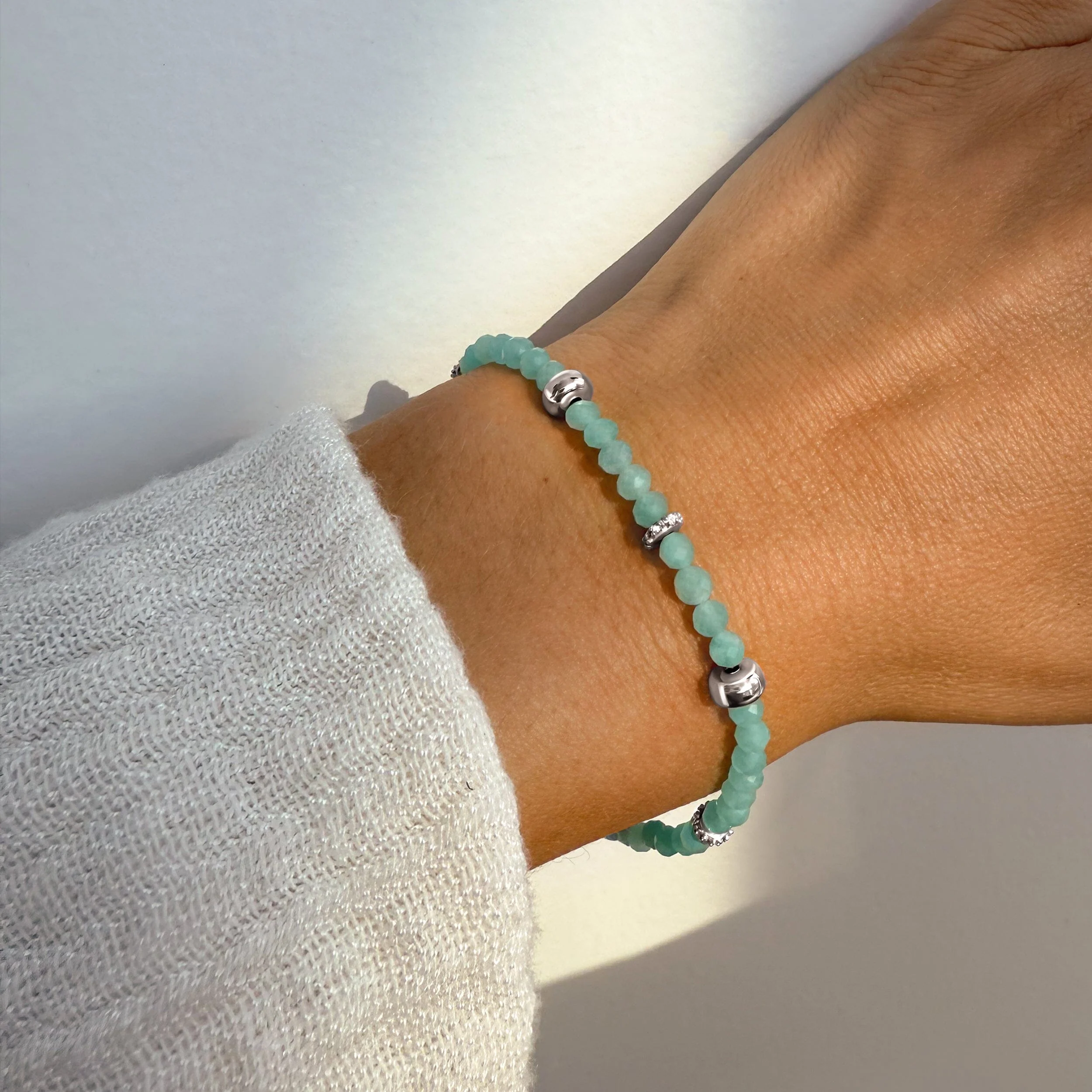 Amazonite Beads Bracelet – Soul Seeker - Image 2