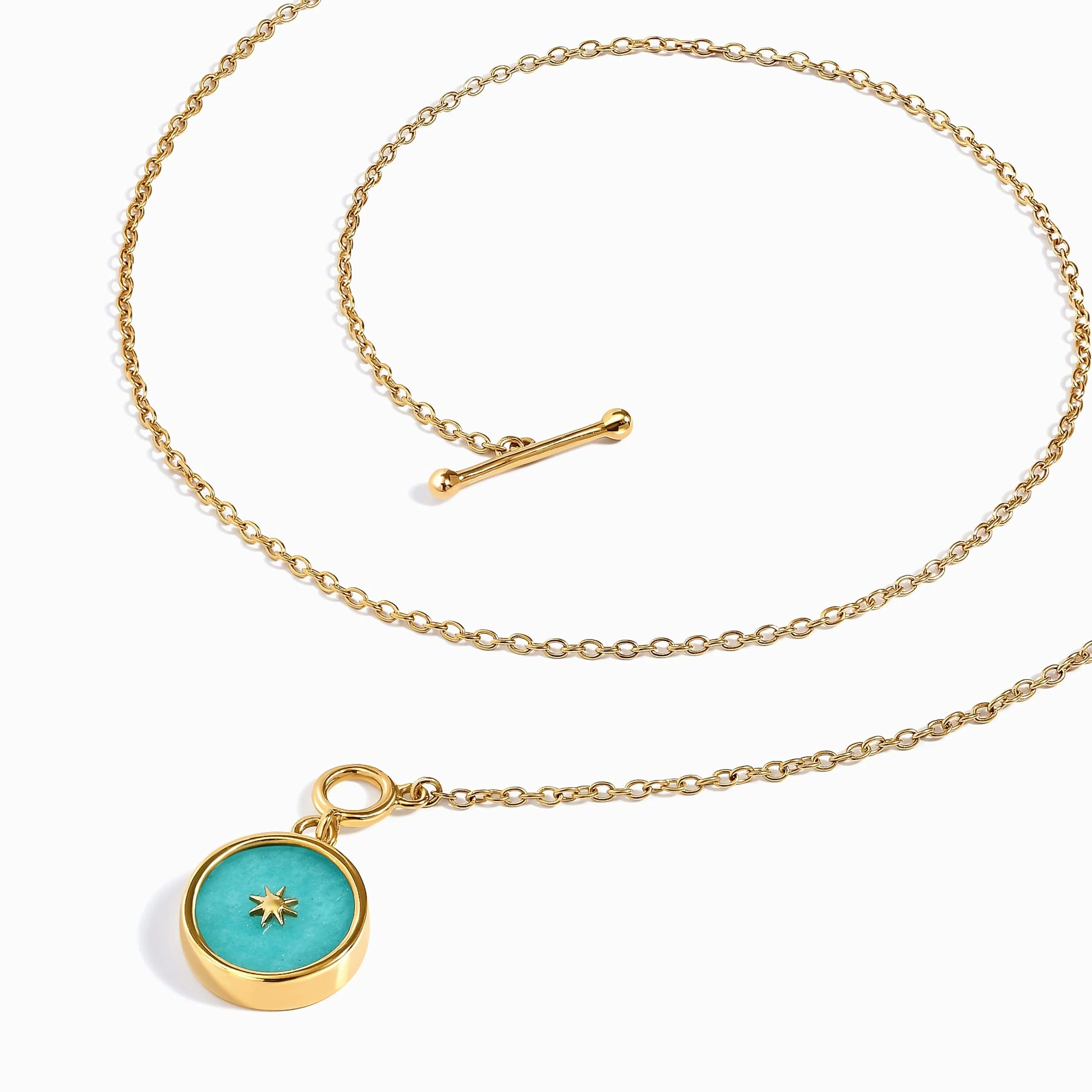 Amazonite T-Lock Necklace - Sol - Image 19