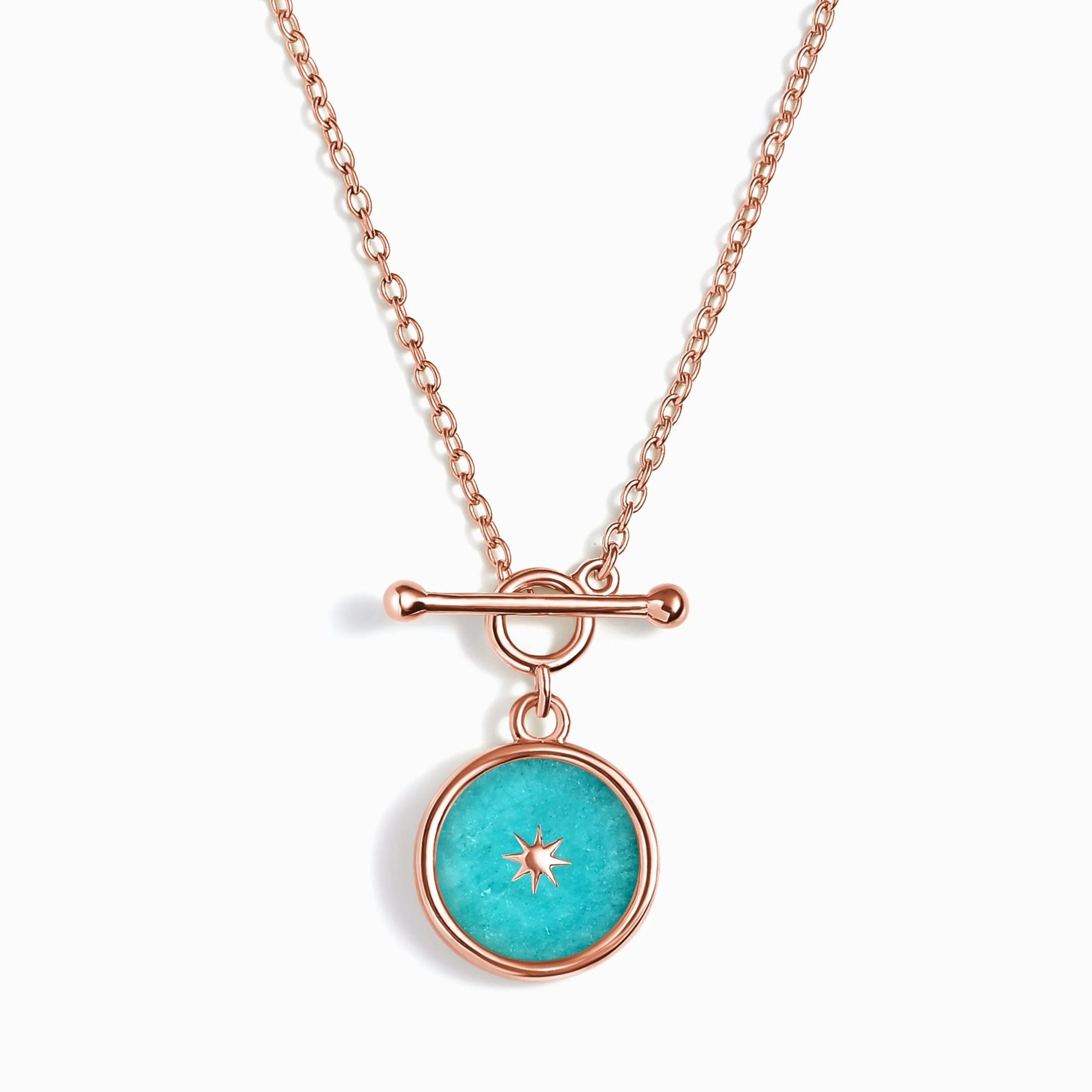 Amazonite T-Lock Necklace - Sol - Image 4
