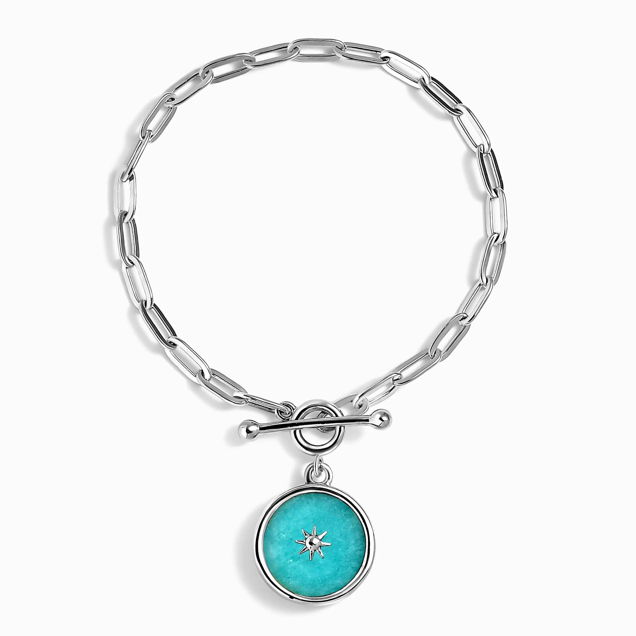 Amazonite Widelink T-Lock Bracelet - Sol