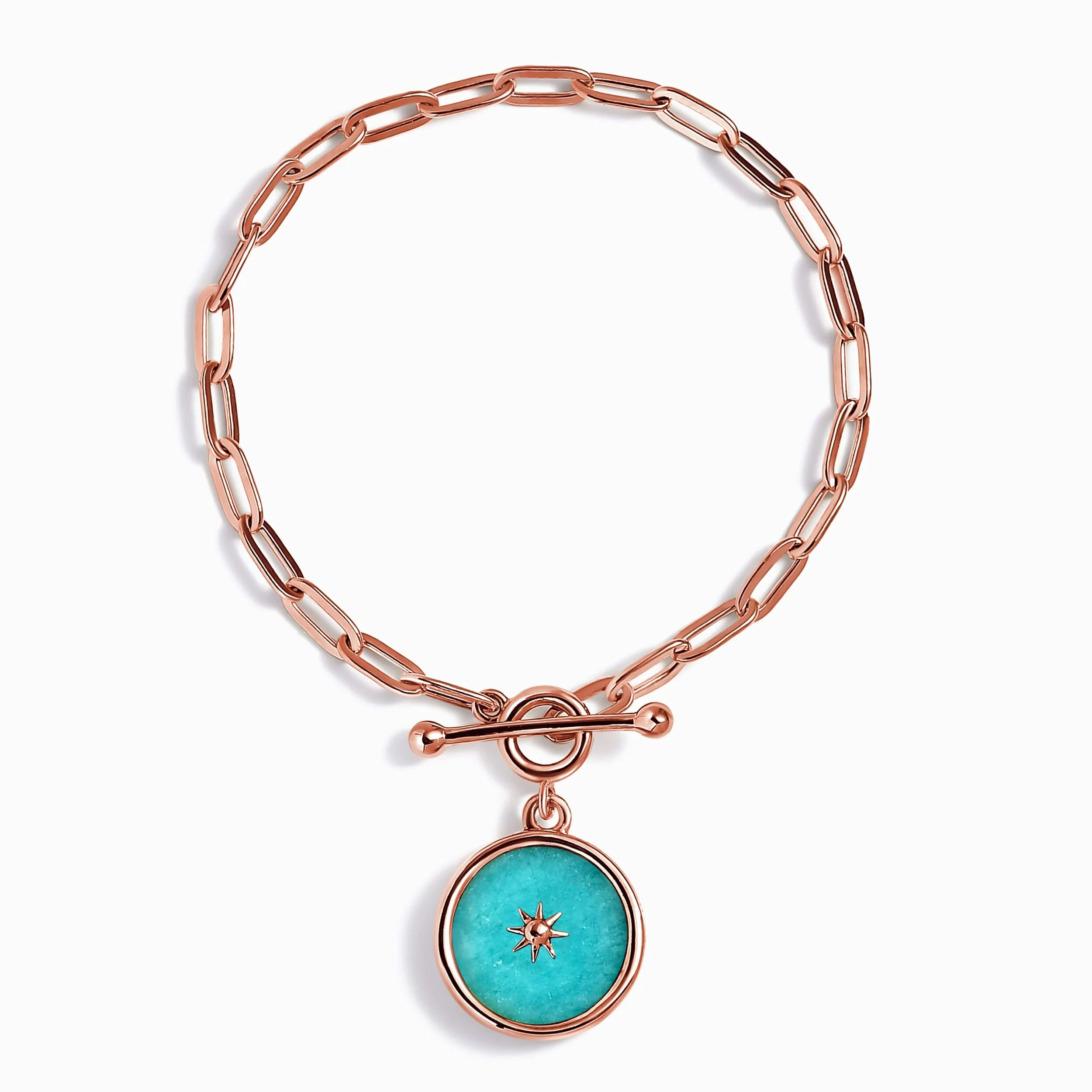 Amazonite Widelink T-Lock Bracelet - Sol - Image 3