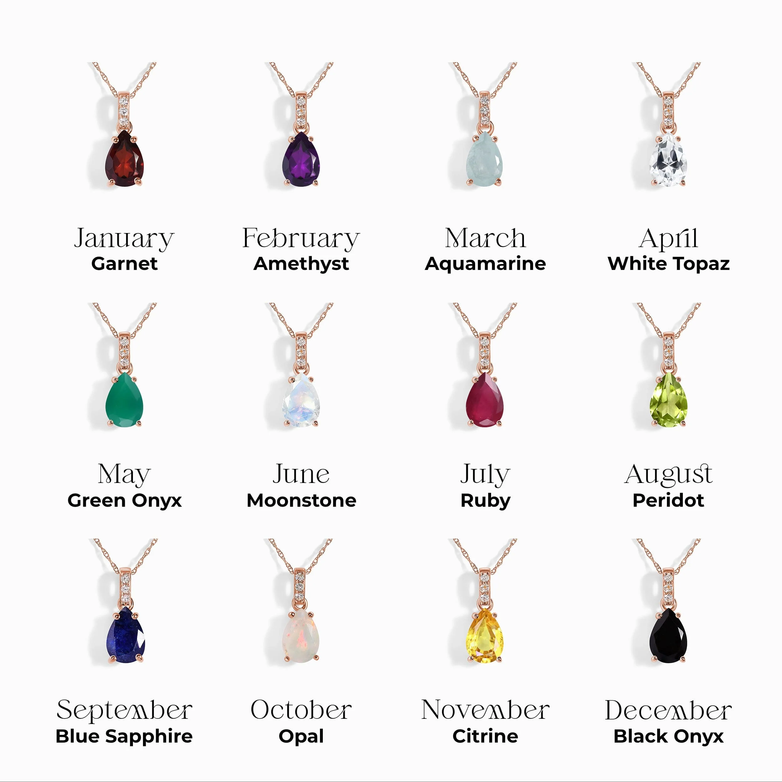 Amethyst Diamond Necklace Sway - February Birthstone - Image 14