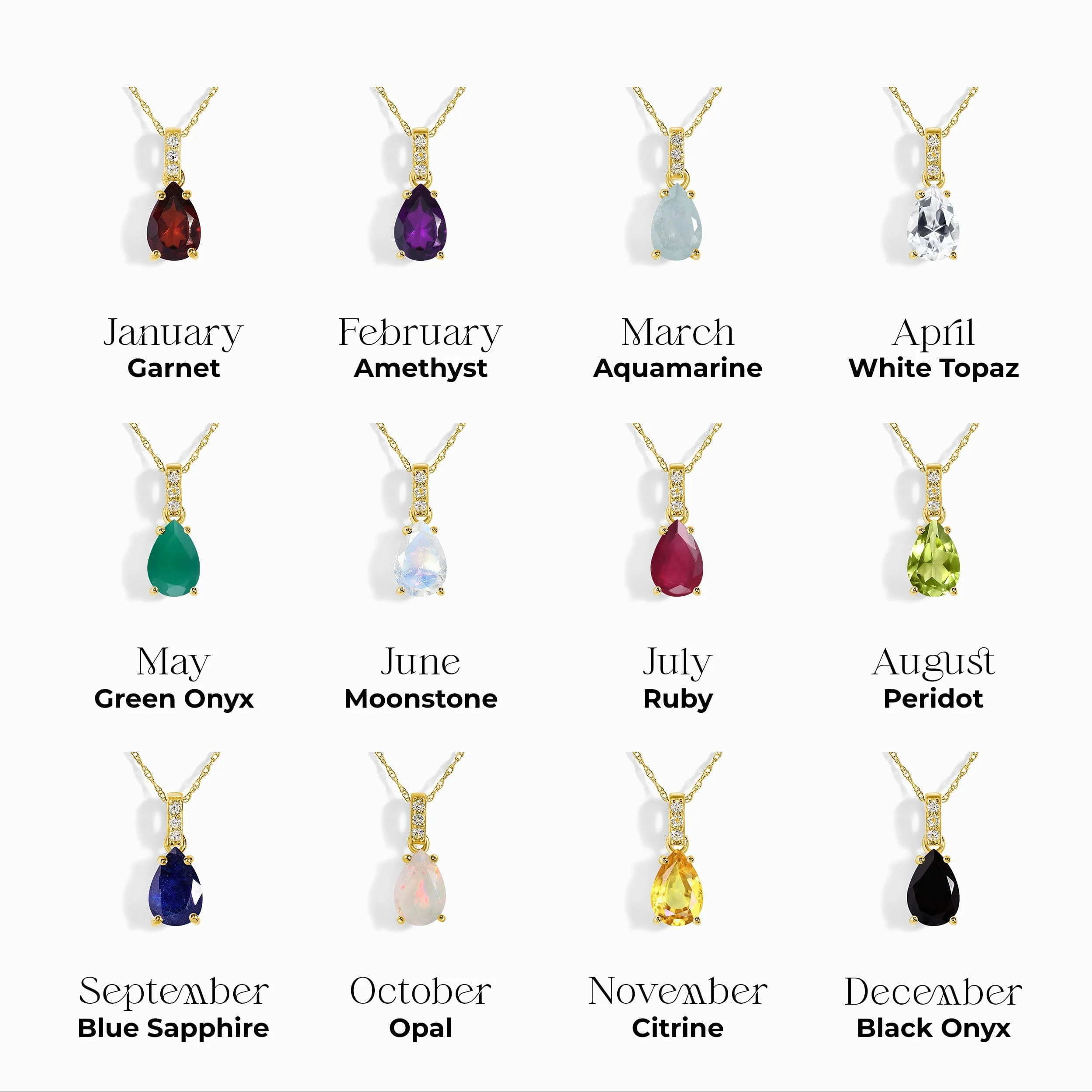 Amethyst Diamond Necklace Sway - February Birthstone - Image 18