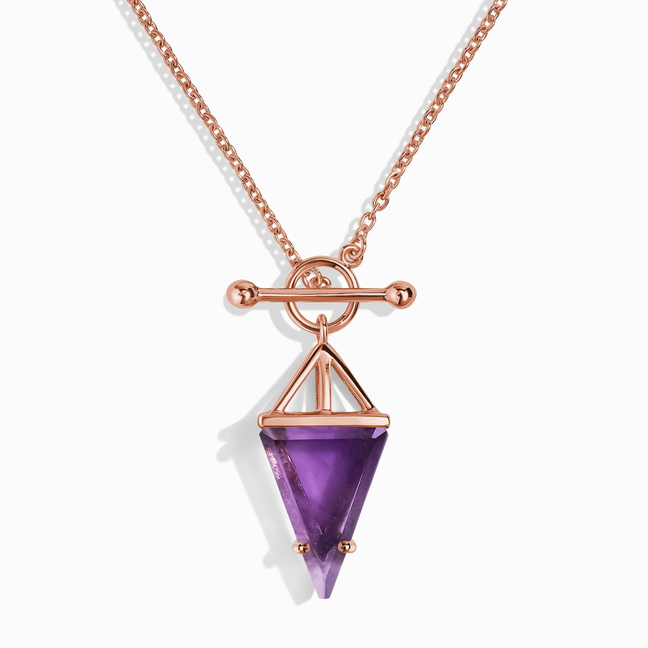 Amethyst Necklace - Heroine T-Lock - Image 5