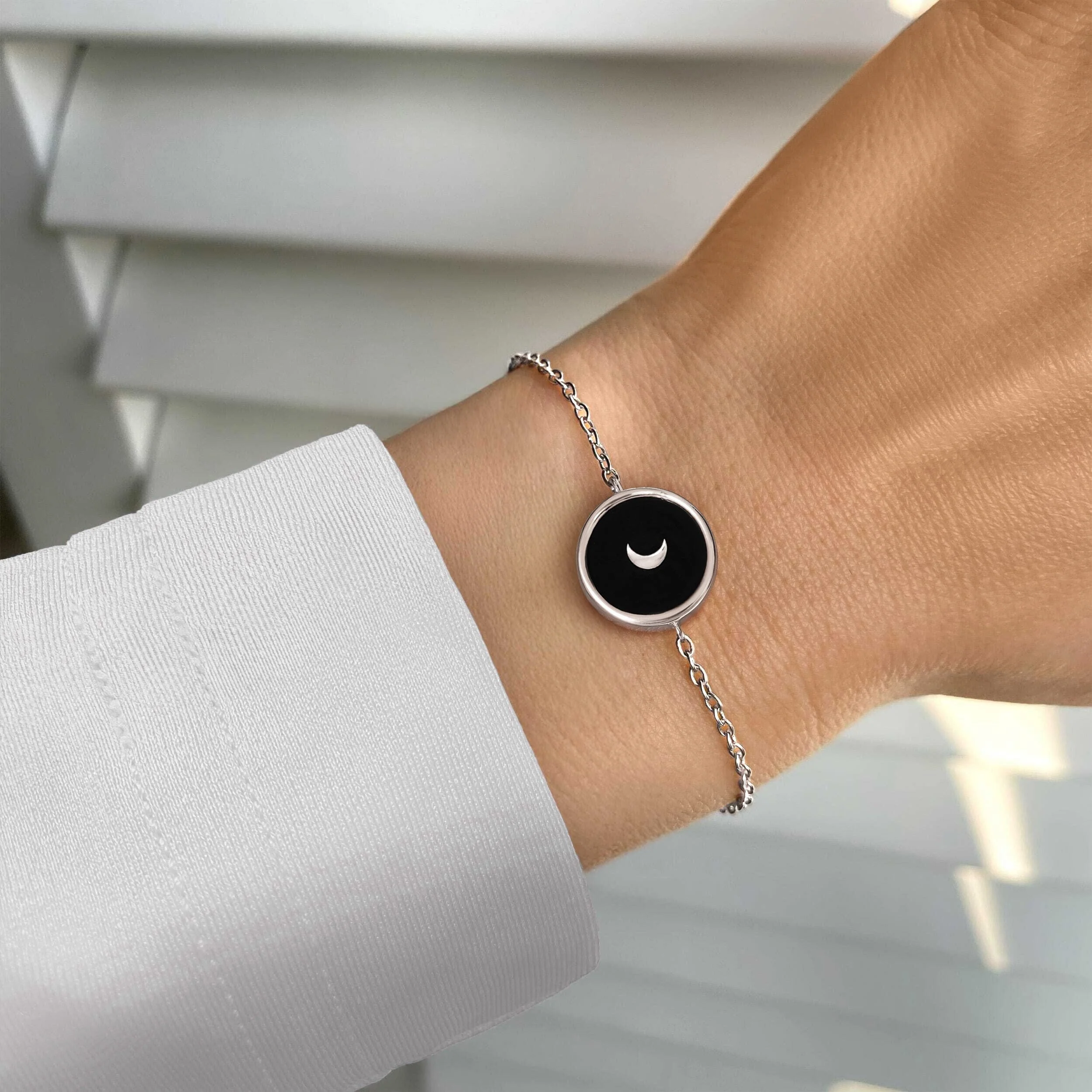 Black Obsidian Bracelet - Dream - Image 2