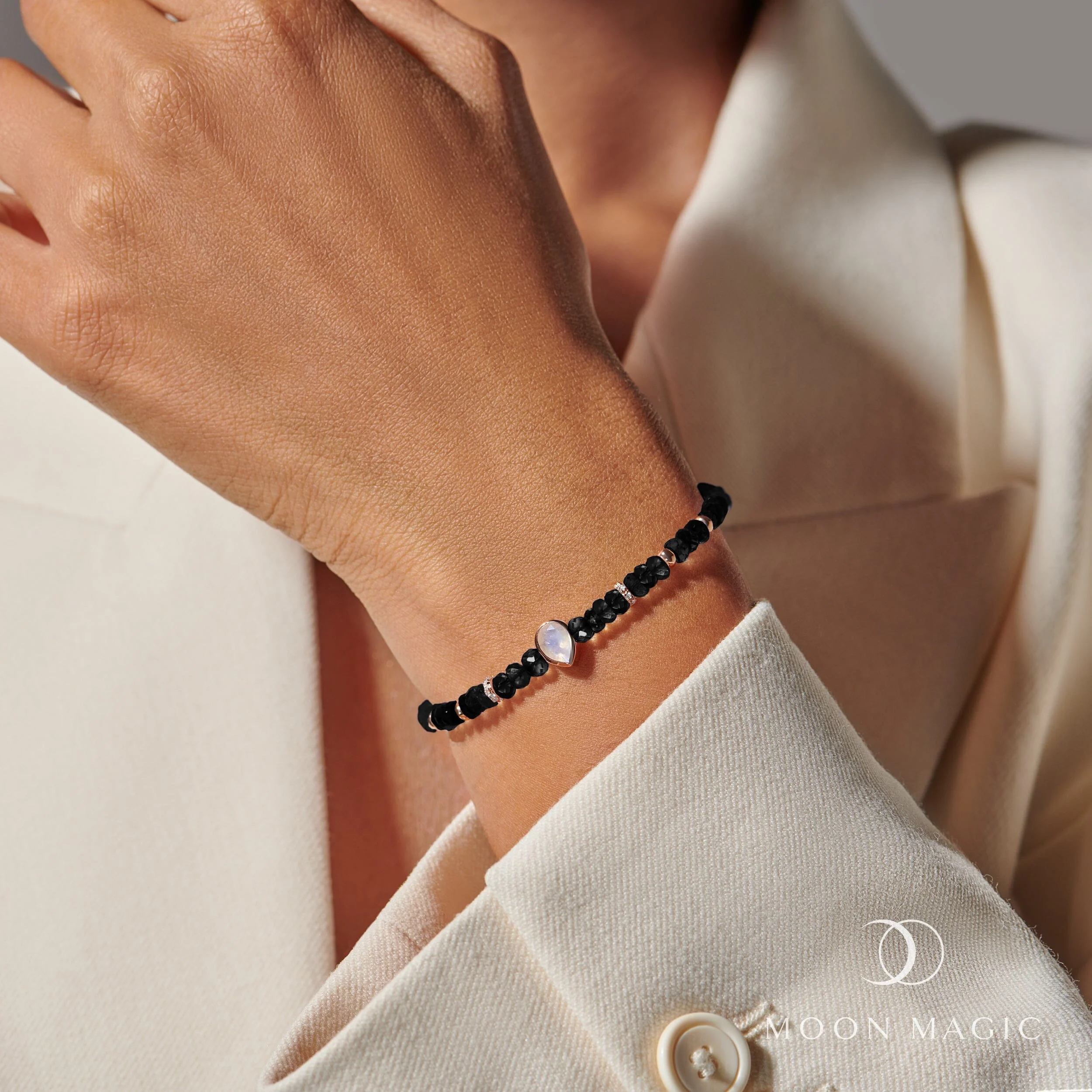 Black Obsidian Bracelet - Free Spirit - Image 4