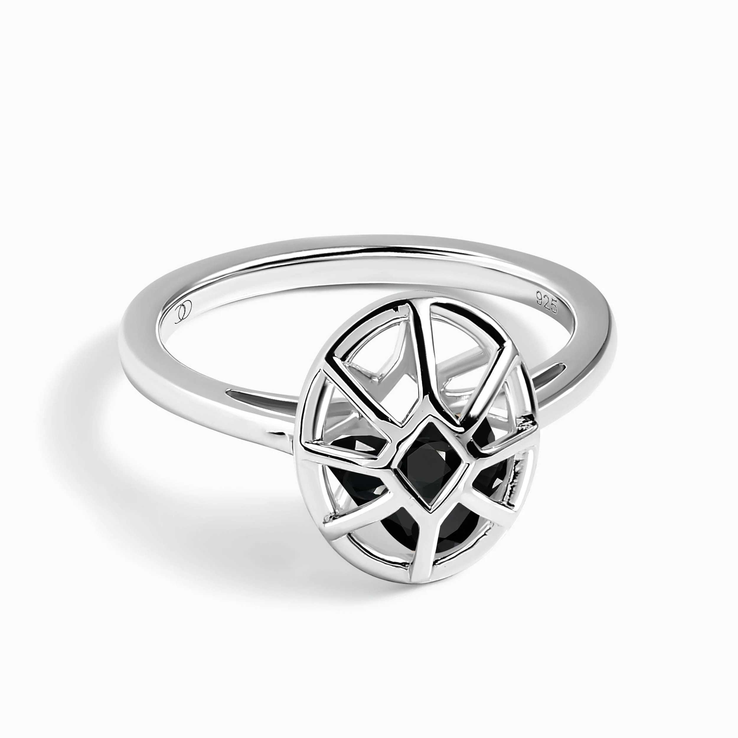 Black Obsidian Fidget Ring - Sacred Motion Medicine