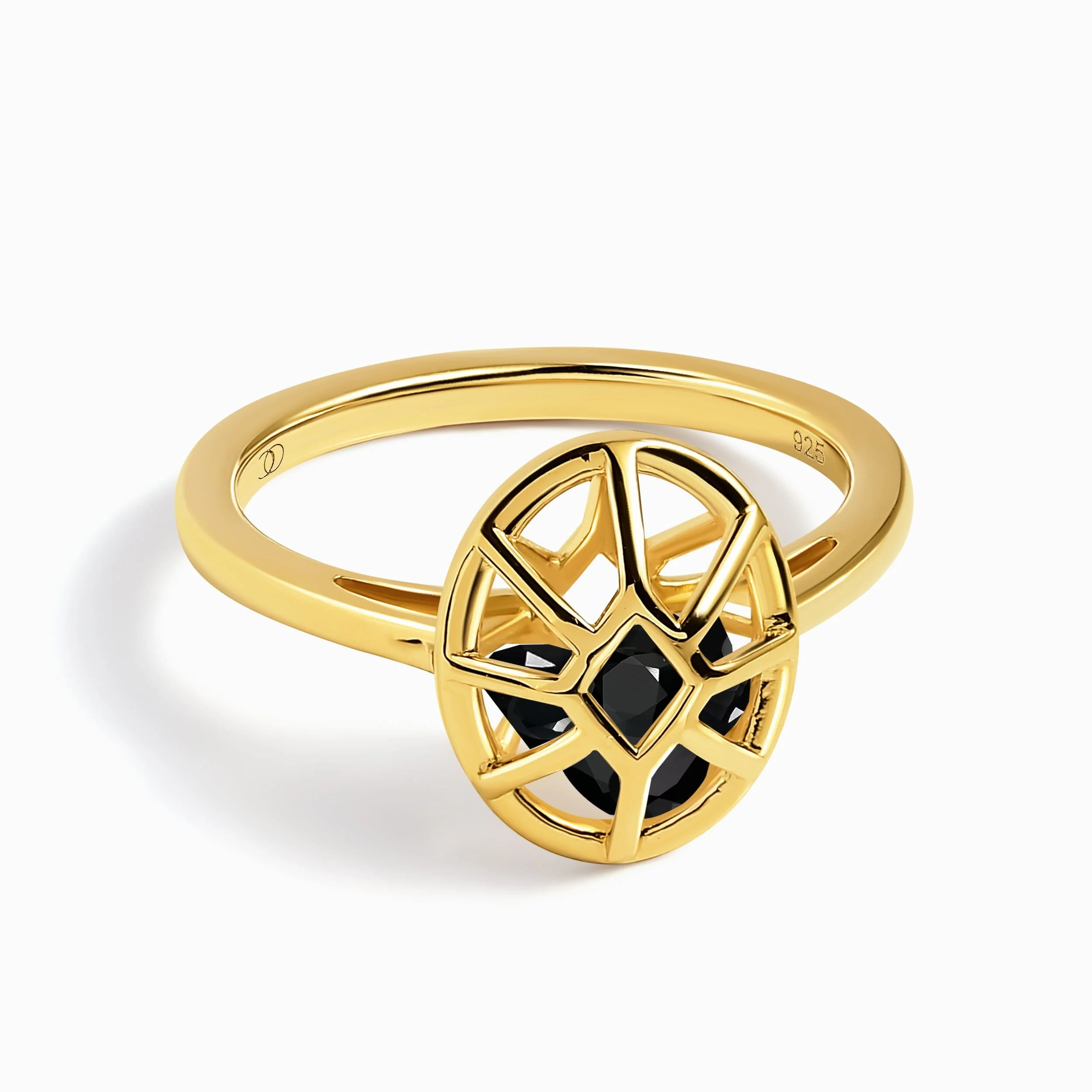 Black Obsidian Fidget Ring - Sacred Motion Medicine - Image 5