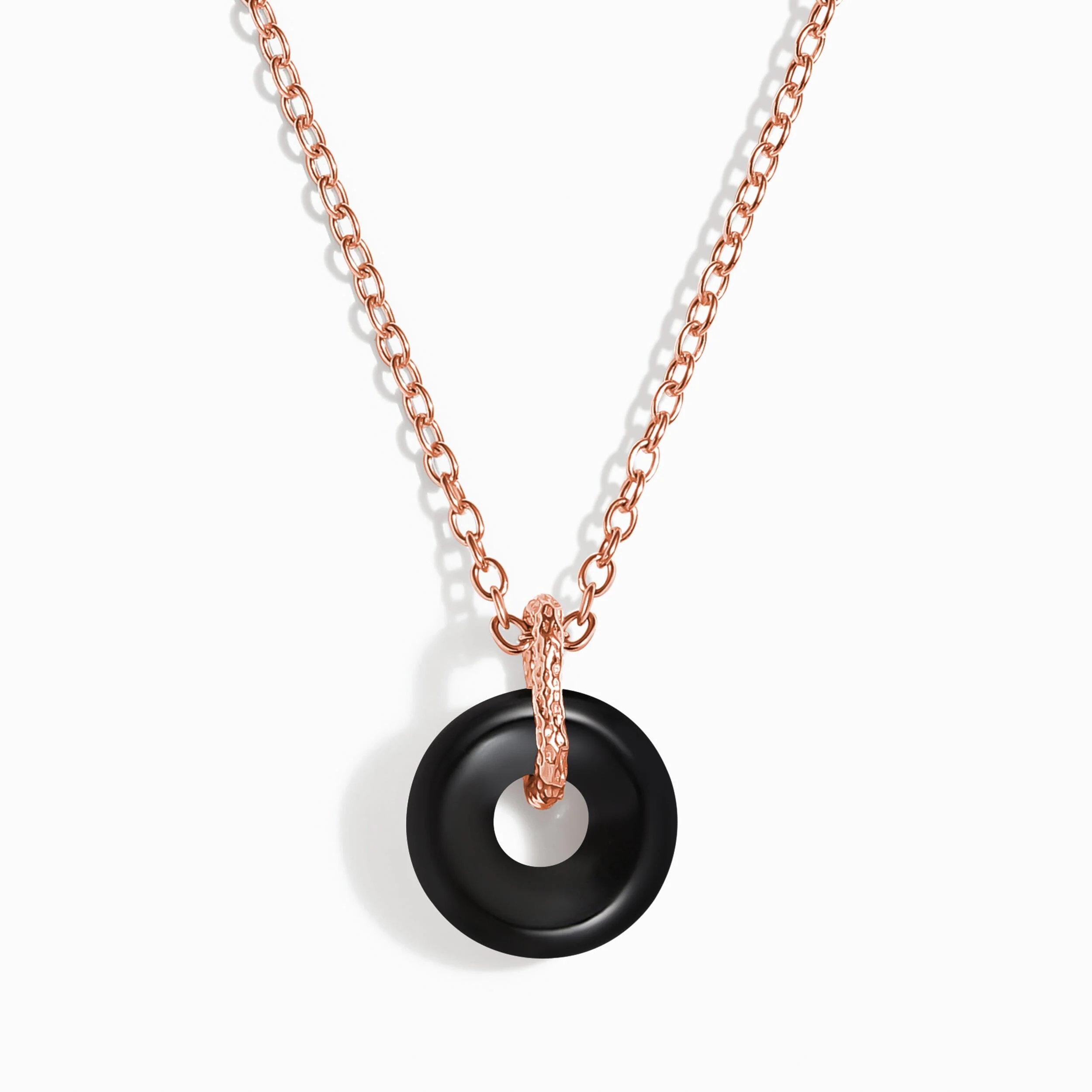Black Obsidian Necklace - Aluna - Image 3