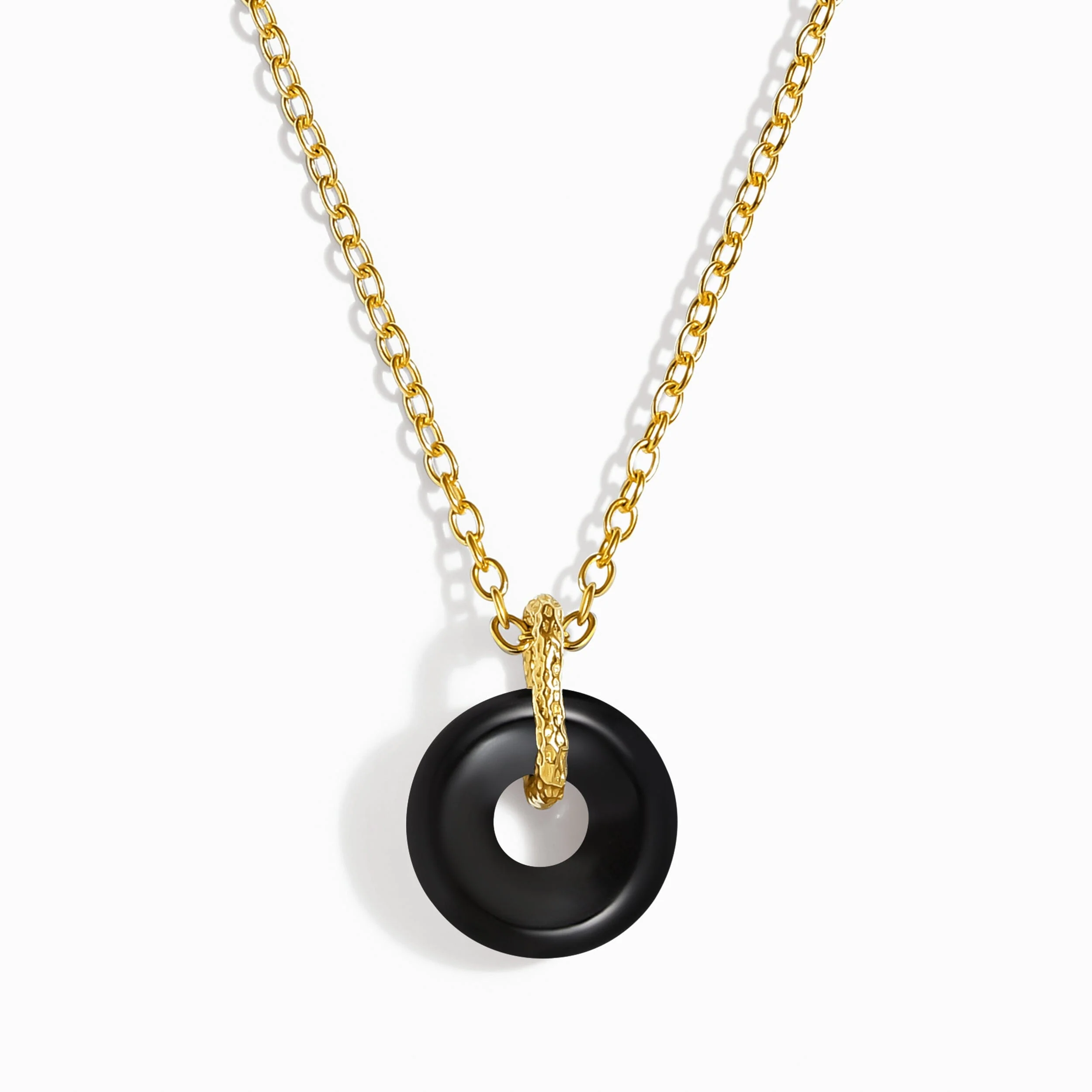 Black Obsidian Necklace - Aluna - Image 5