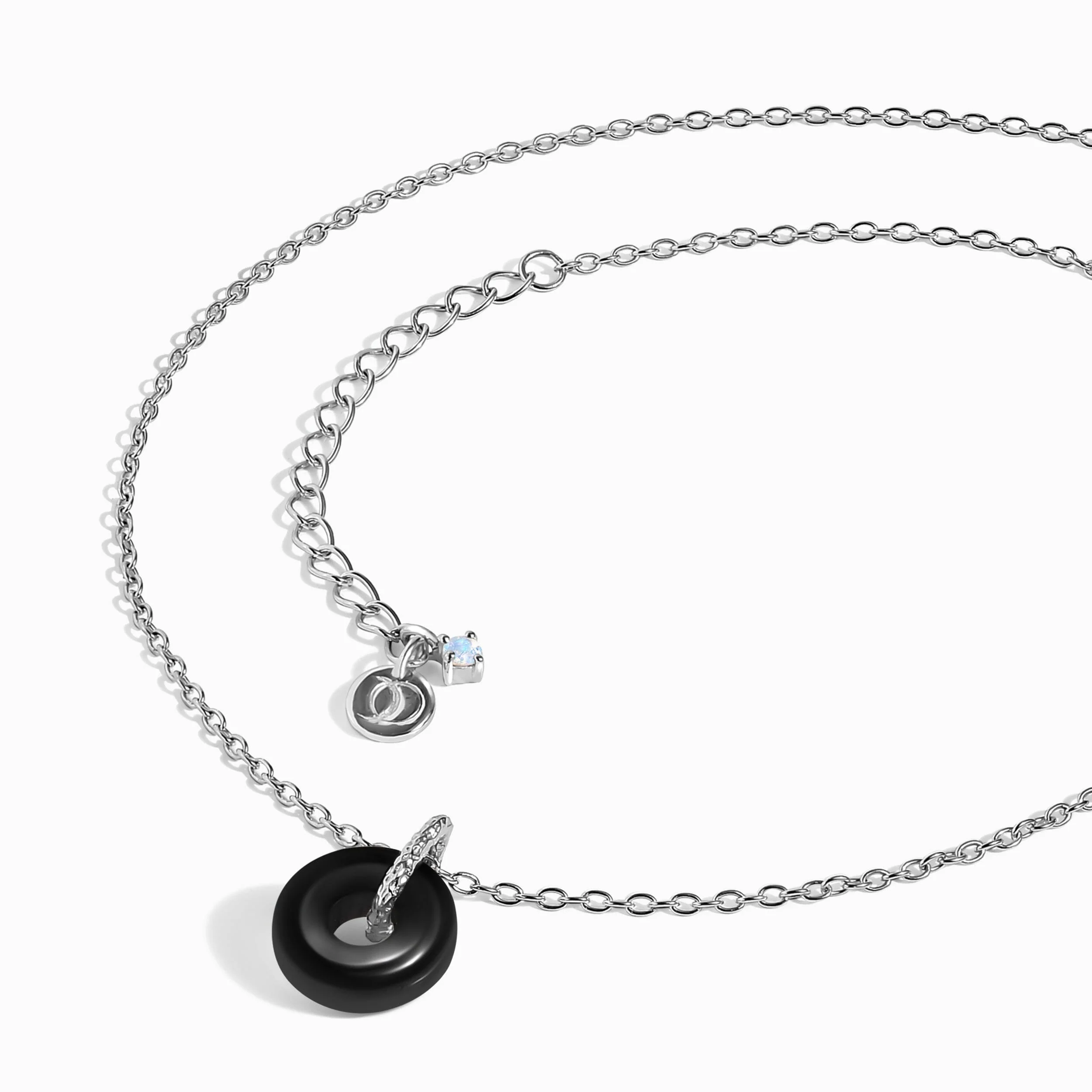 Black Obsidian Necklace - Aluna - Image 8