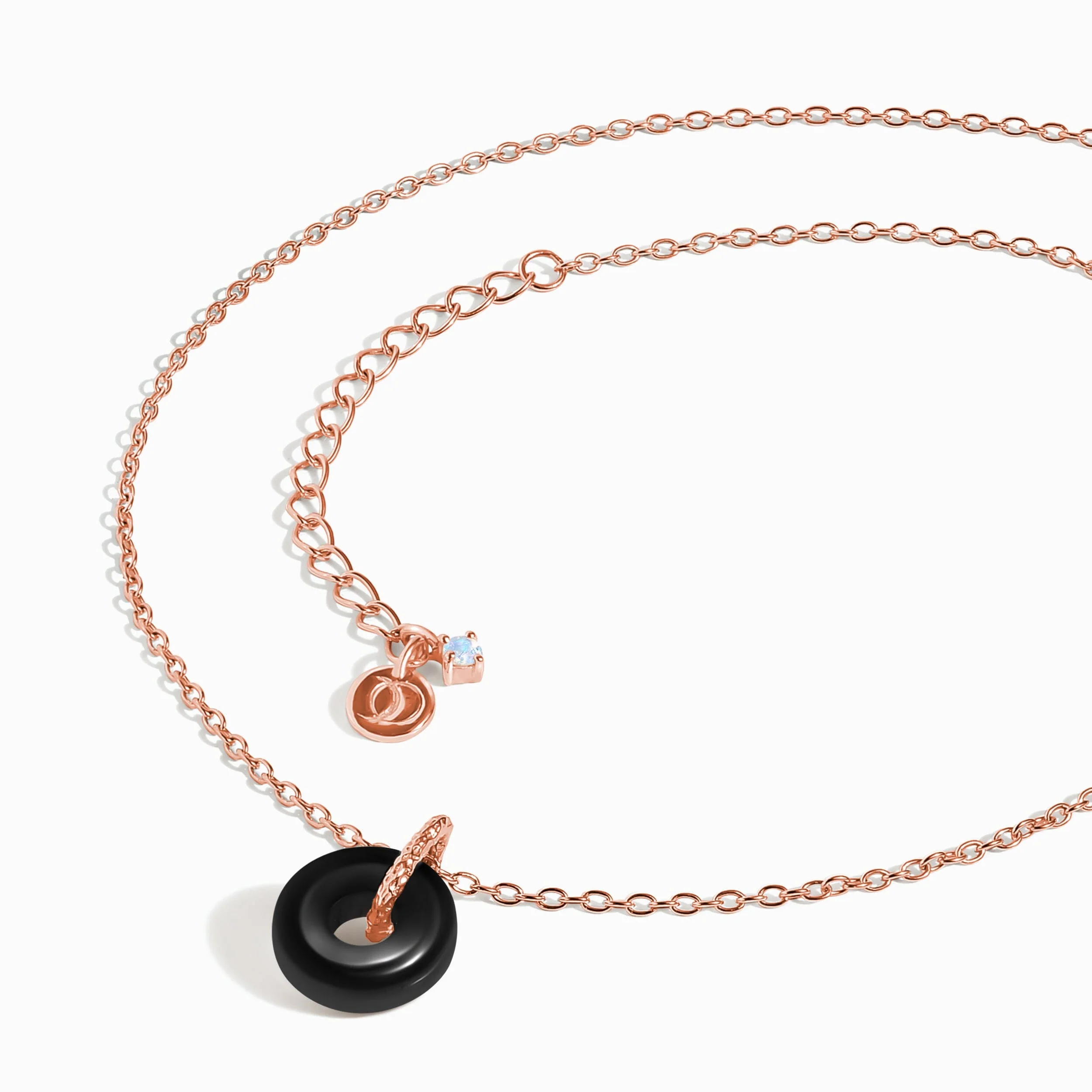 Black Obsidian Necklace - Aluna - Image 9
