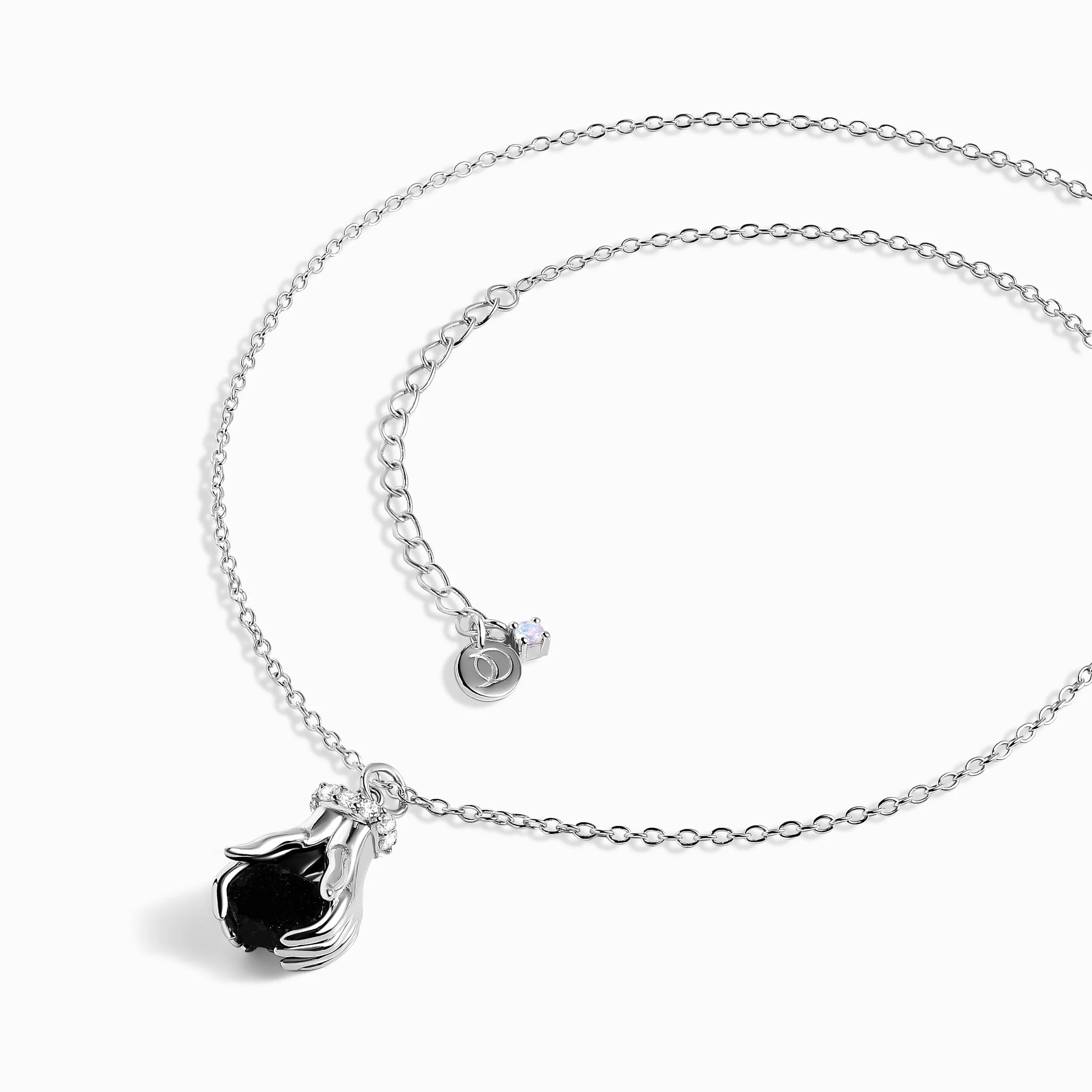 Black Obsidian Necklace - Hold The Energy - Strength - Image 12