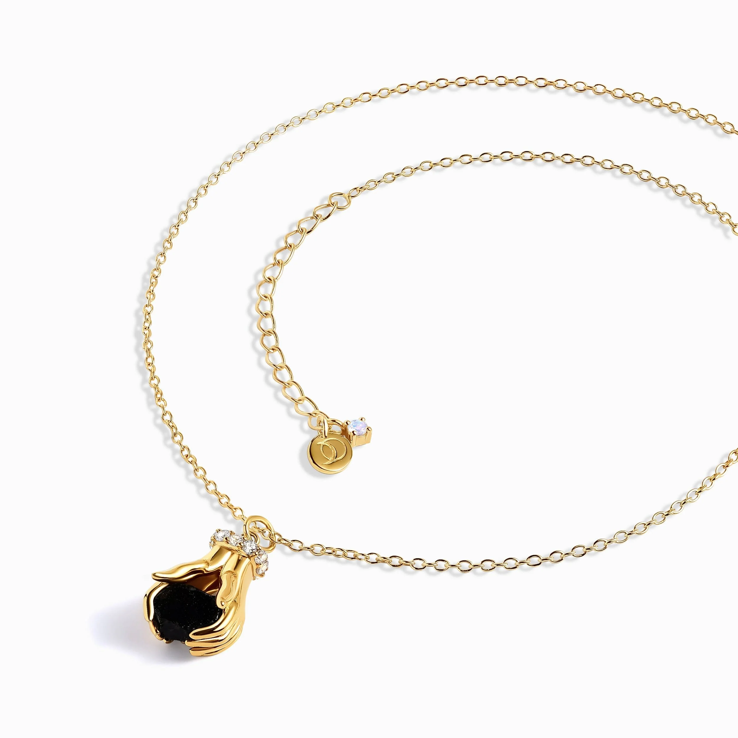 Black Obsidian Necklace - Hold The Energy - Strength - Image 16