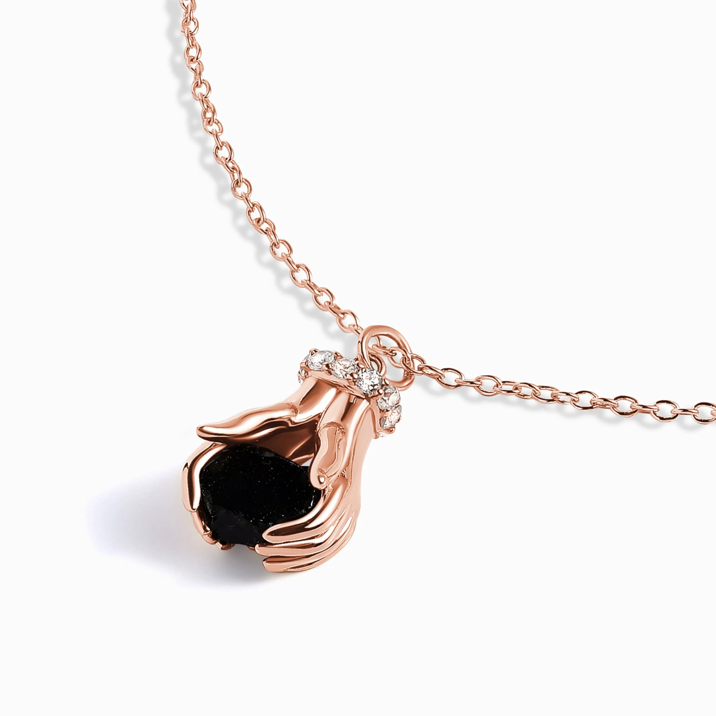 Black Obsidian Necklace - Hold The Energy - Strength - Image 4