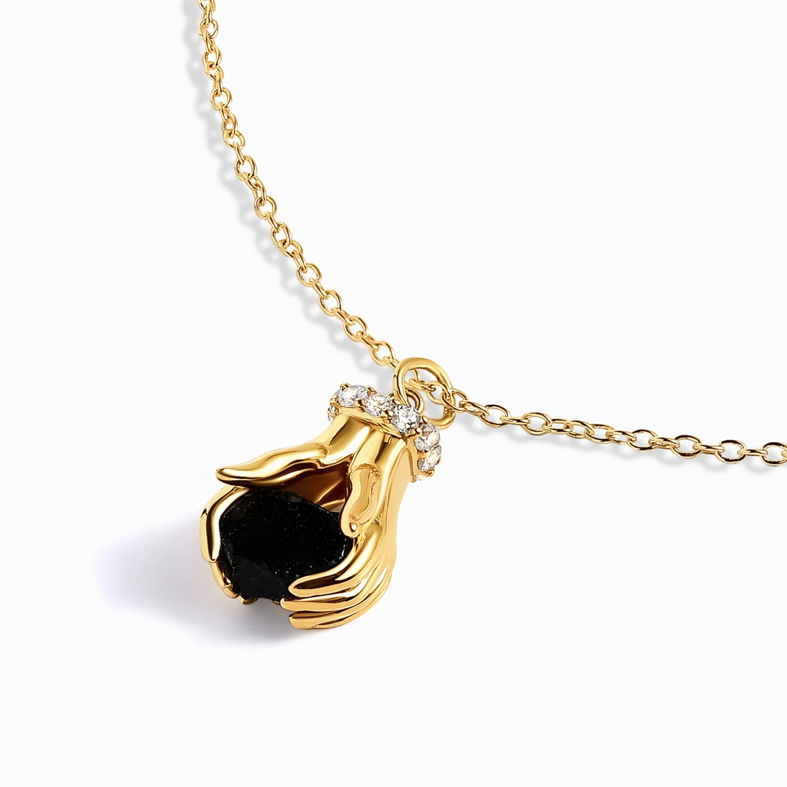 Black Obsidian Necklace - Hold The Energy - Strength - Image 7
