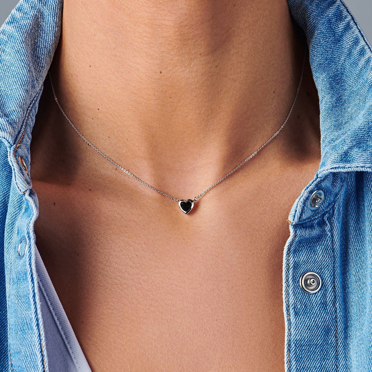 Black Obsidian Necklace - Madly In Love - Image 2