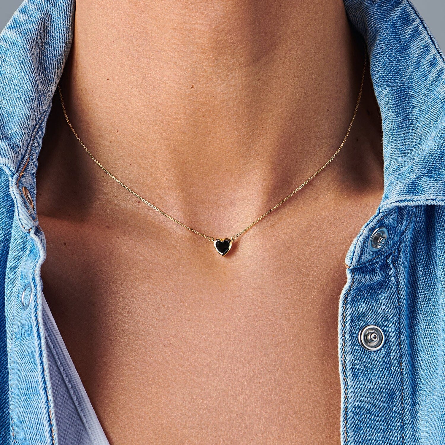 Black Obsidian Necklace - Madly In Love - Image 6