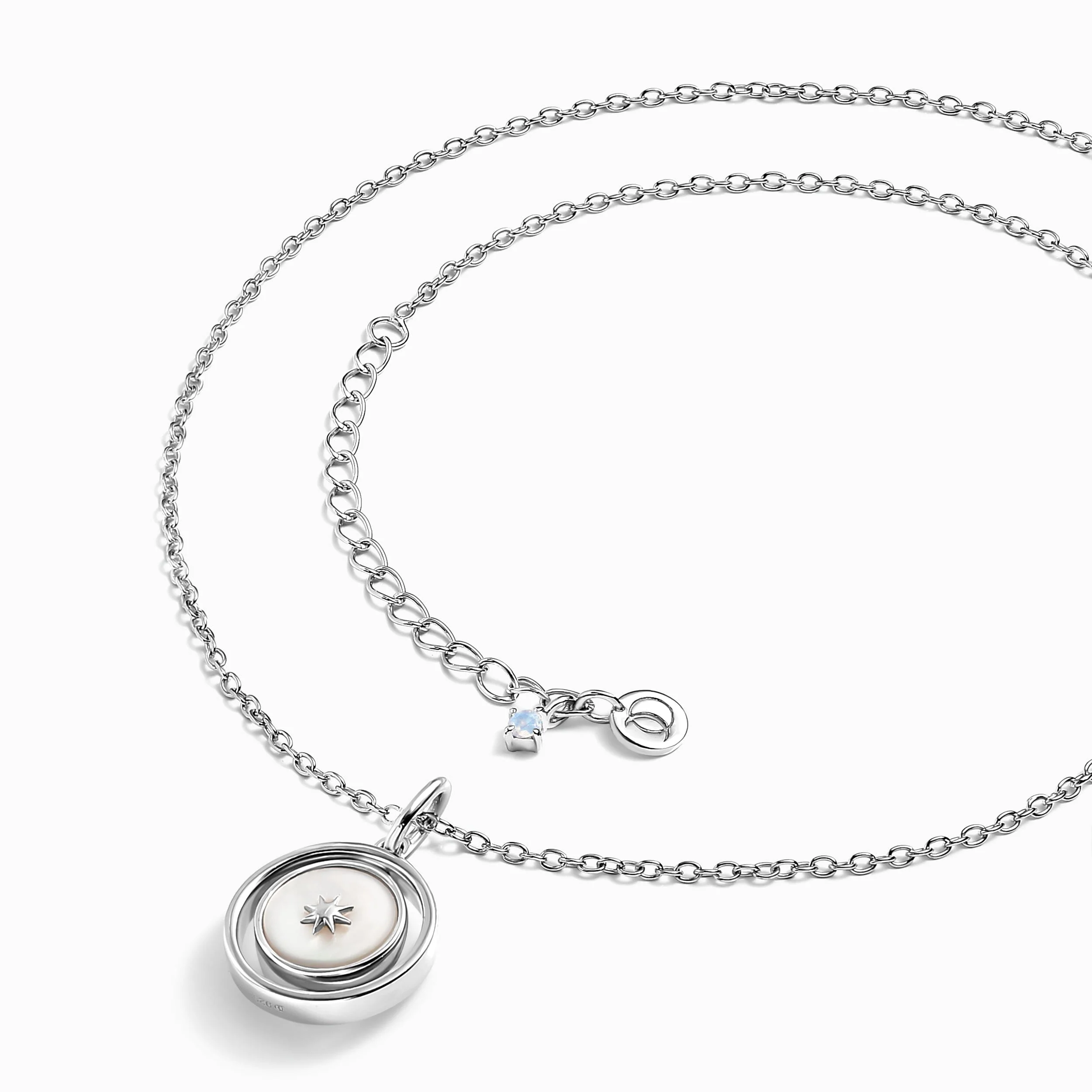 Black Obsidian Pearl Necklace - Night & Day - Image 14