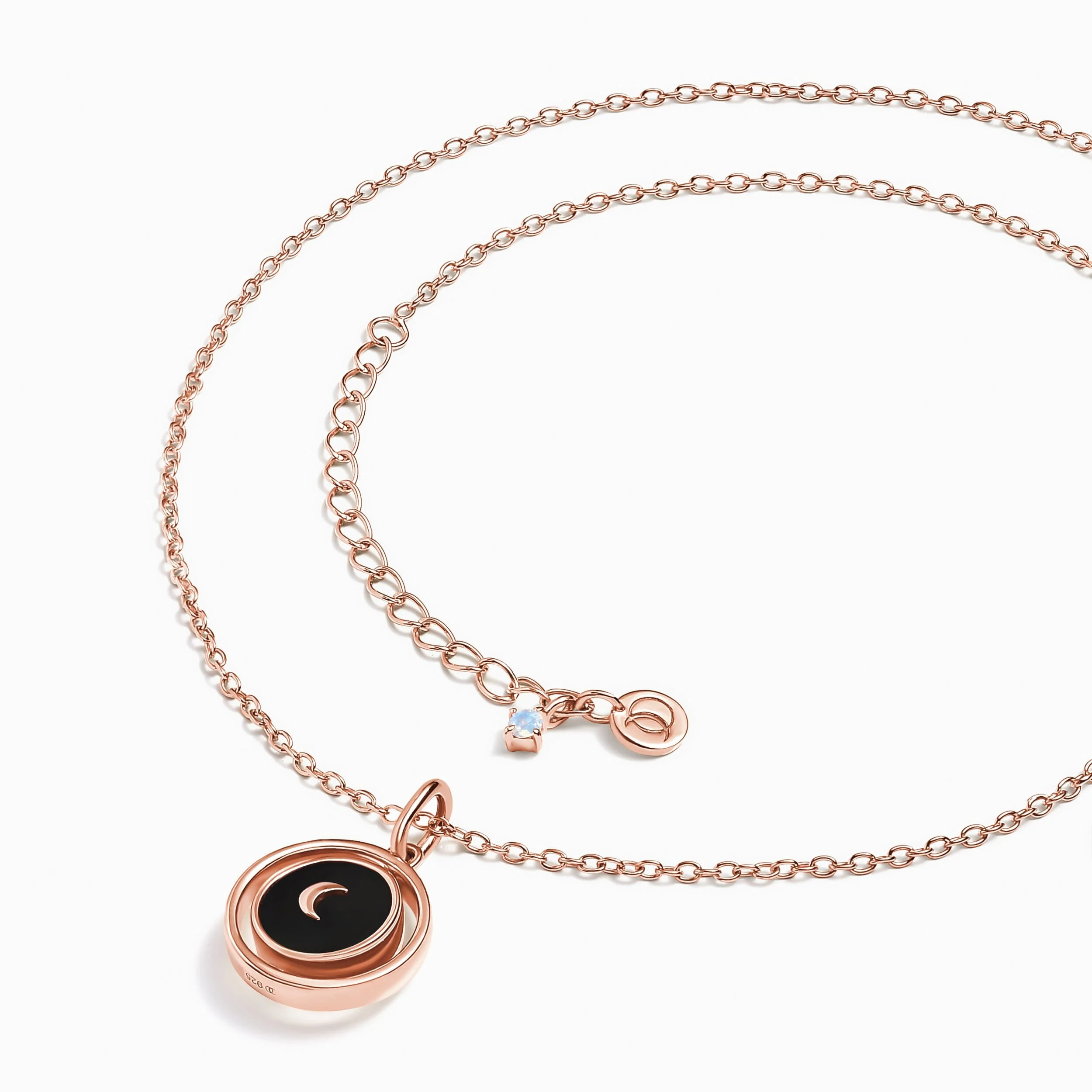 Black Obsidian Pearl Necklace - Night & Day - Image 16