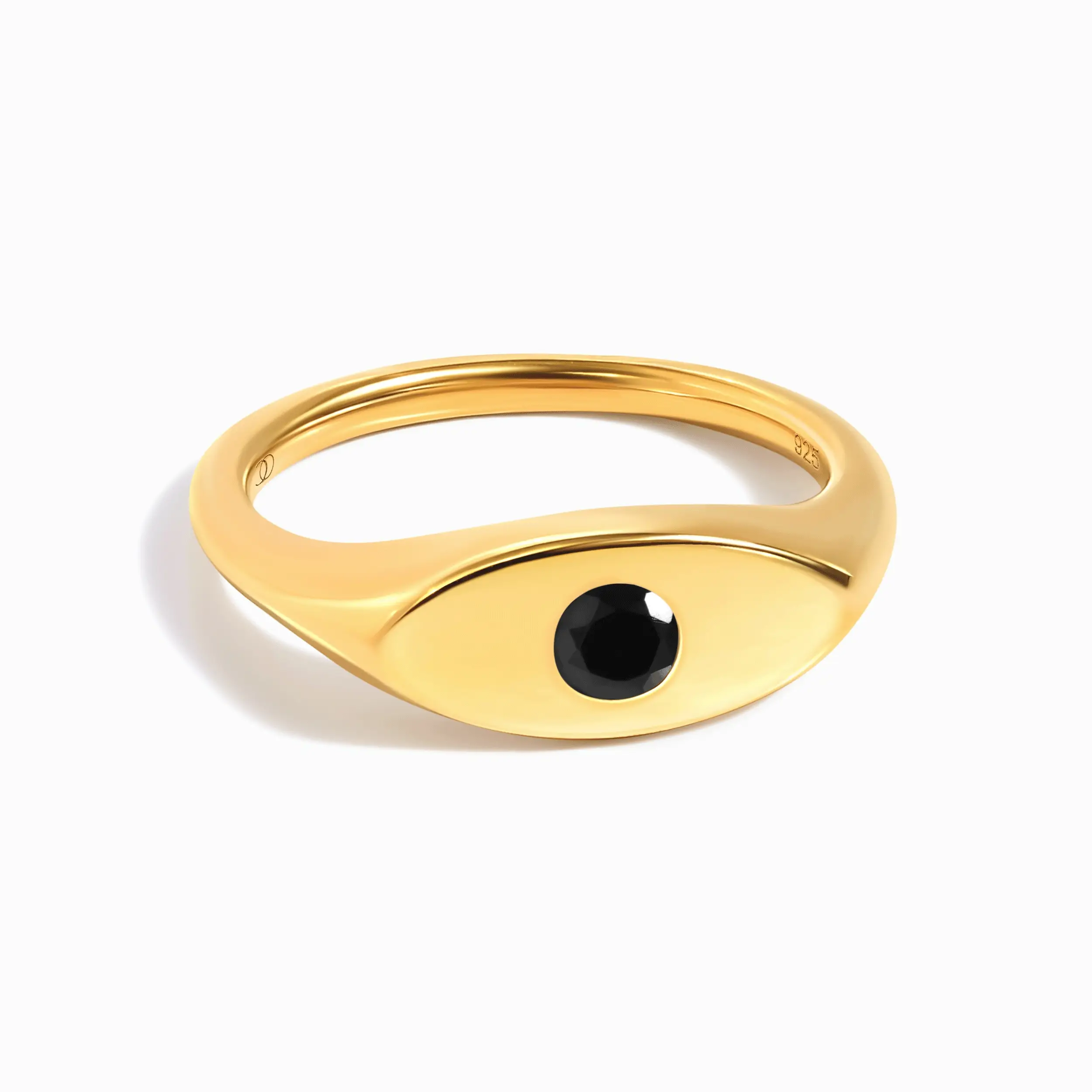 Black Obsidian Pinky Ring - Signet Noire - Image 5