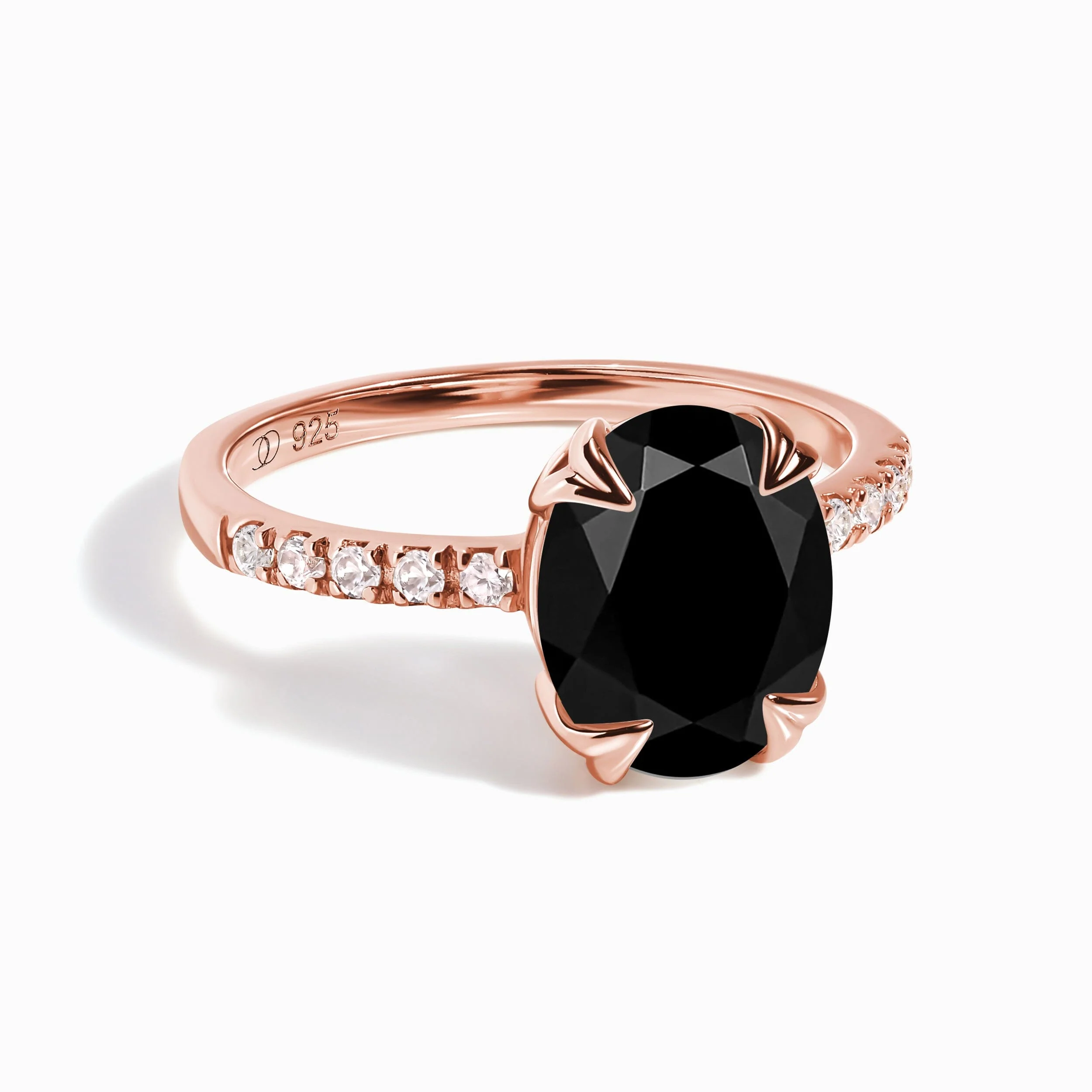 Black Obsidian Ring - Harlow - Image 3