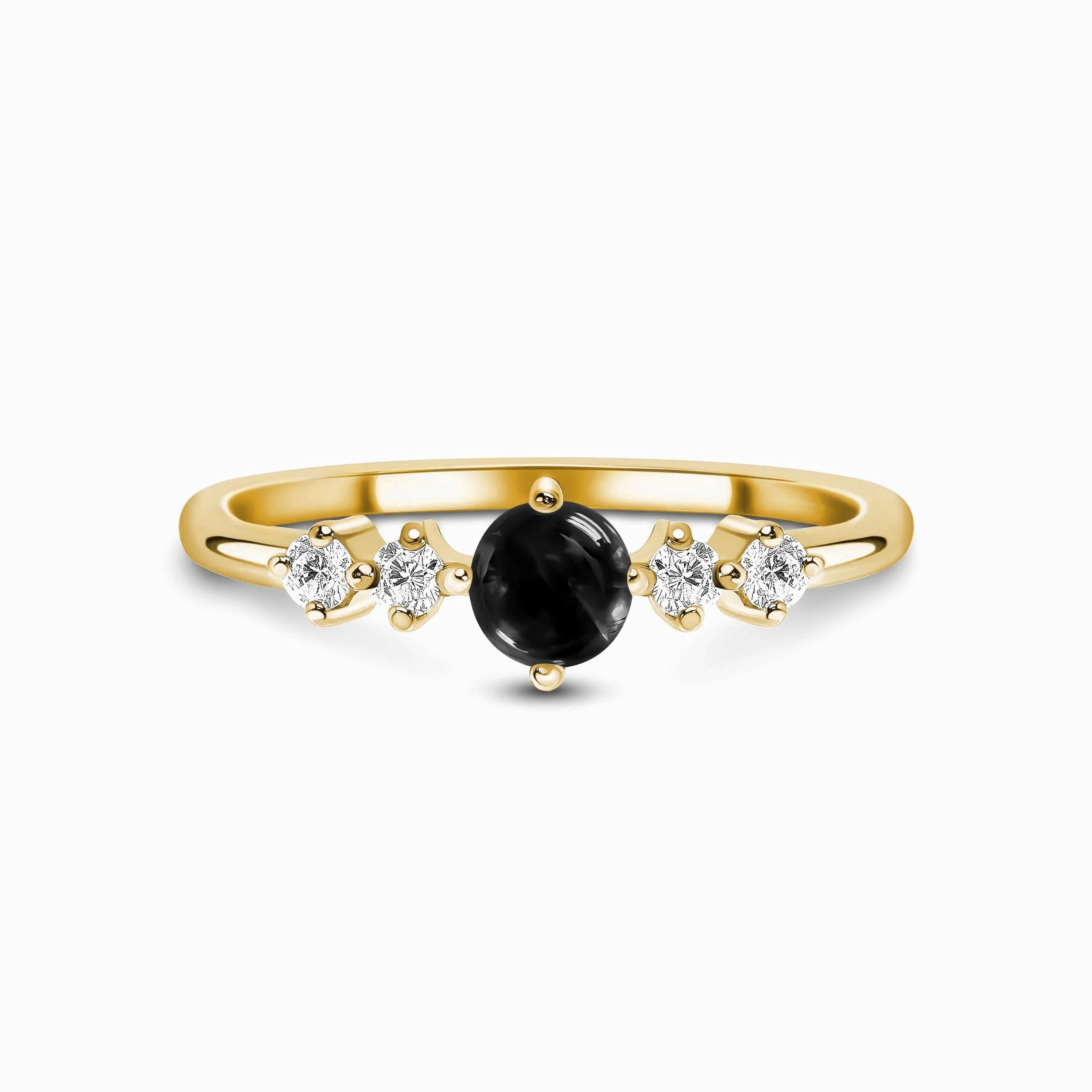 Black Obsidian Ring - Loveliness - Image 7