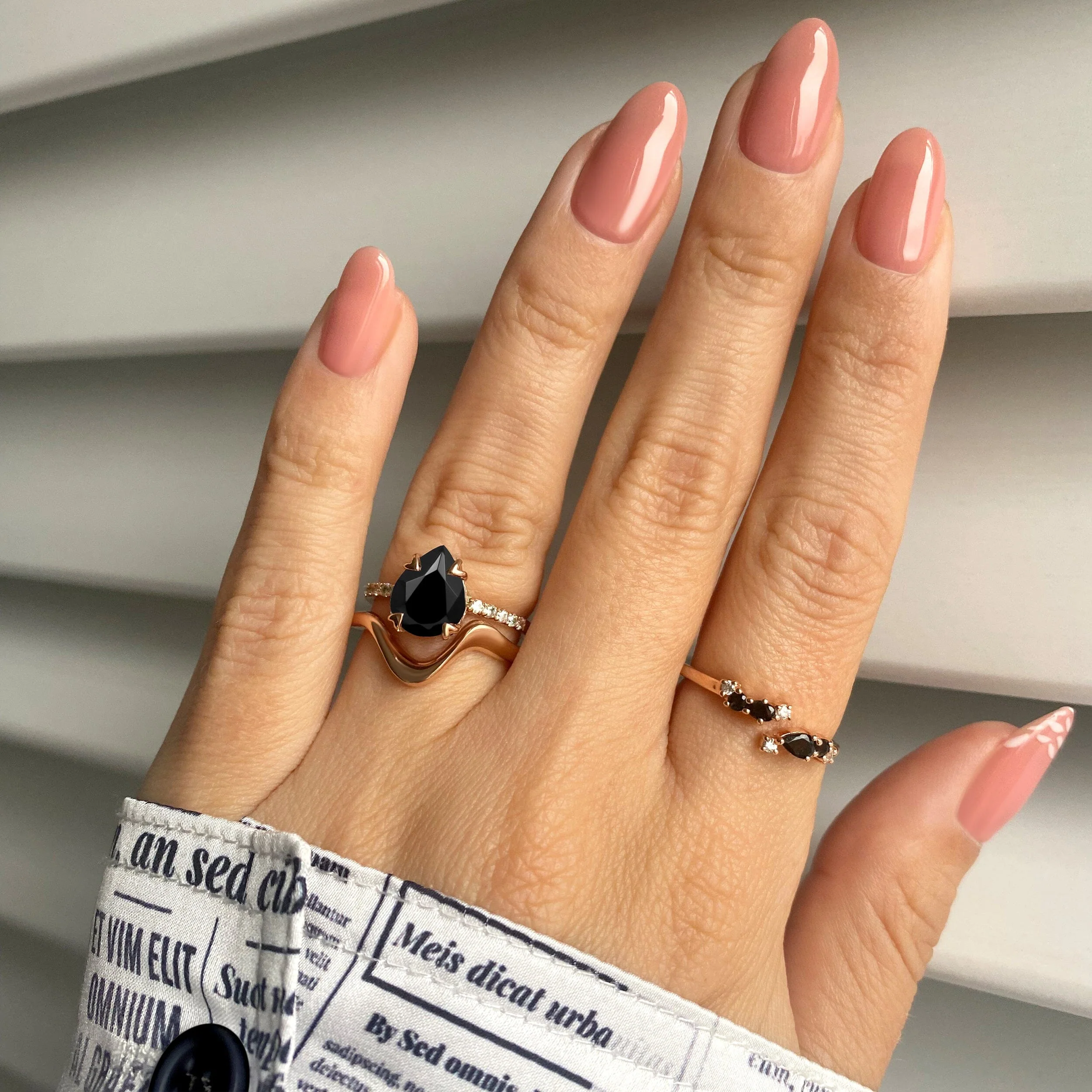 Black Obsidian Ring - Nymph - Image 14