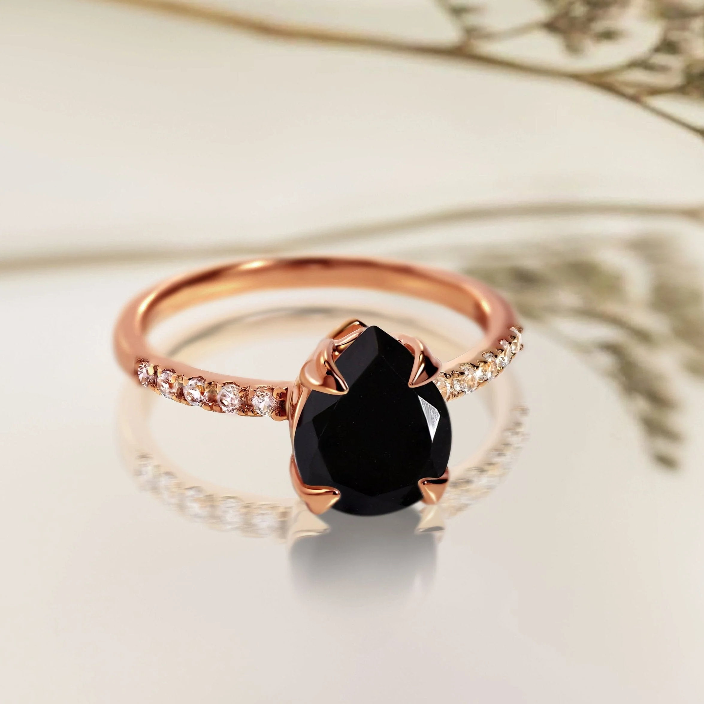 Black Obsidian Ring - Nymph - Image 16