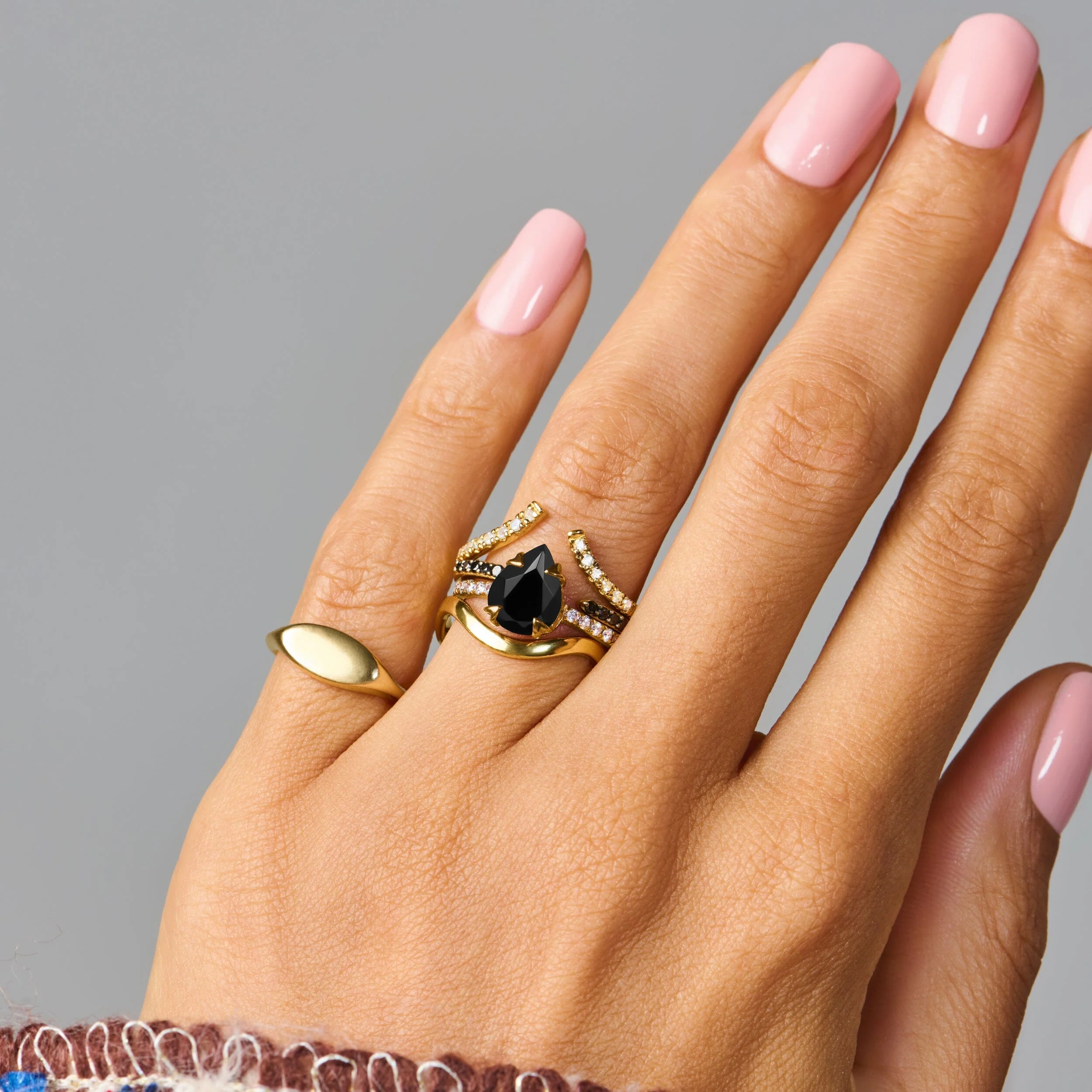 Black Obsidian Ring - Nymph - Image 9