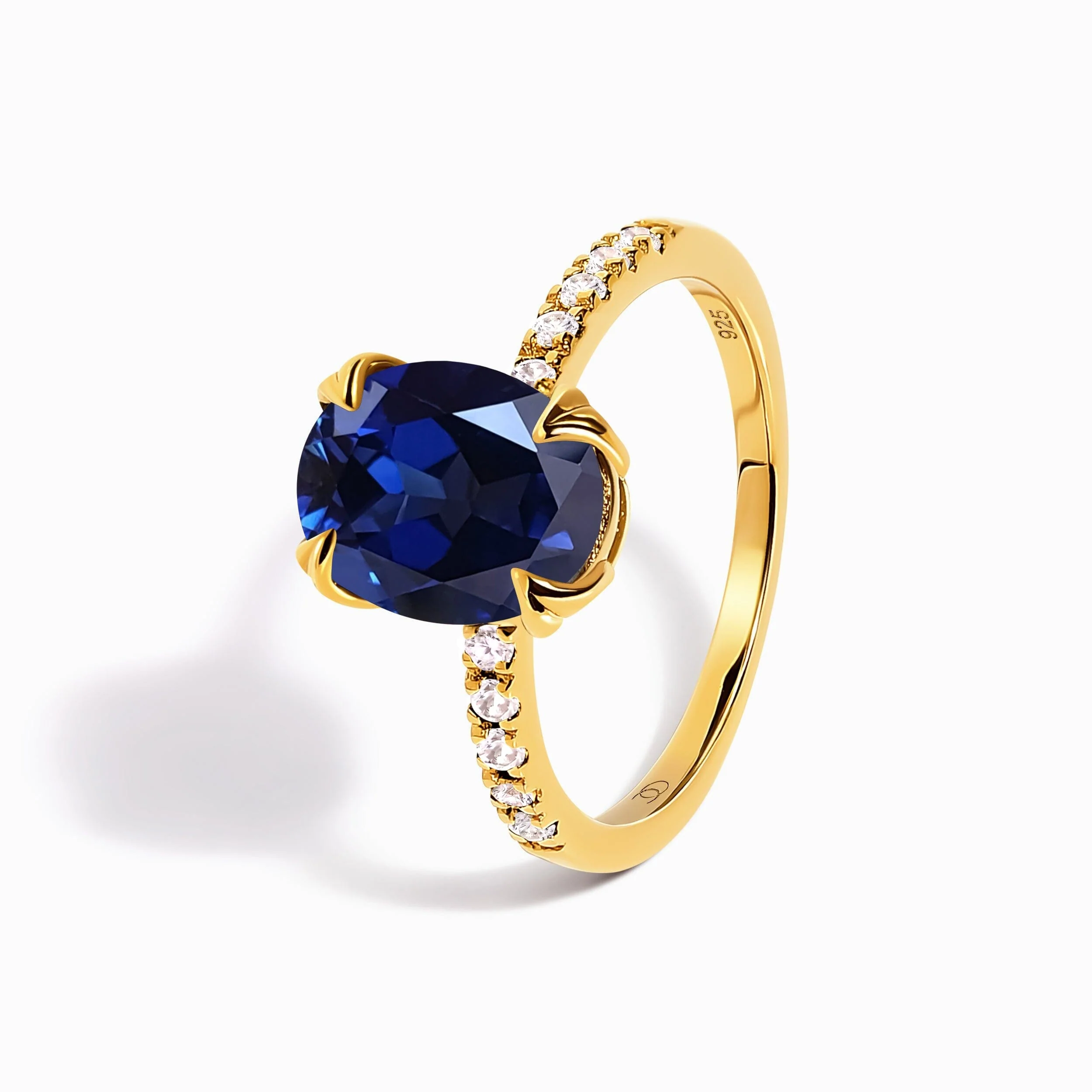 Blue Sapphire Ring - Harlow - Image 19