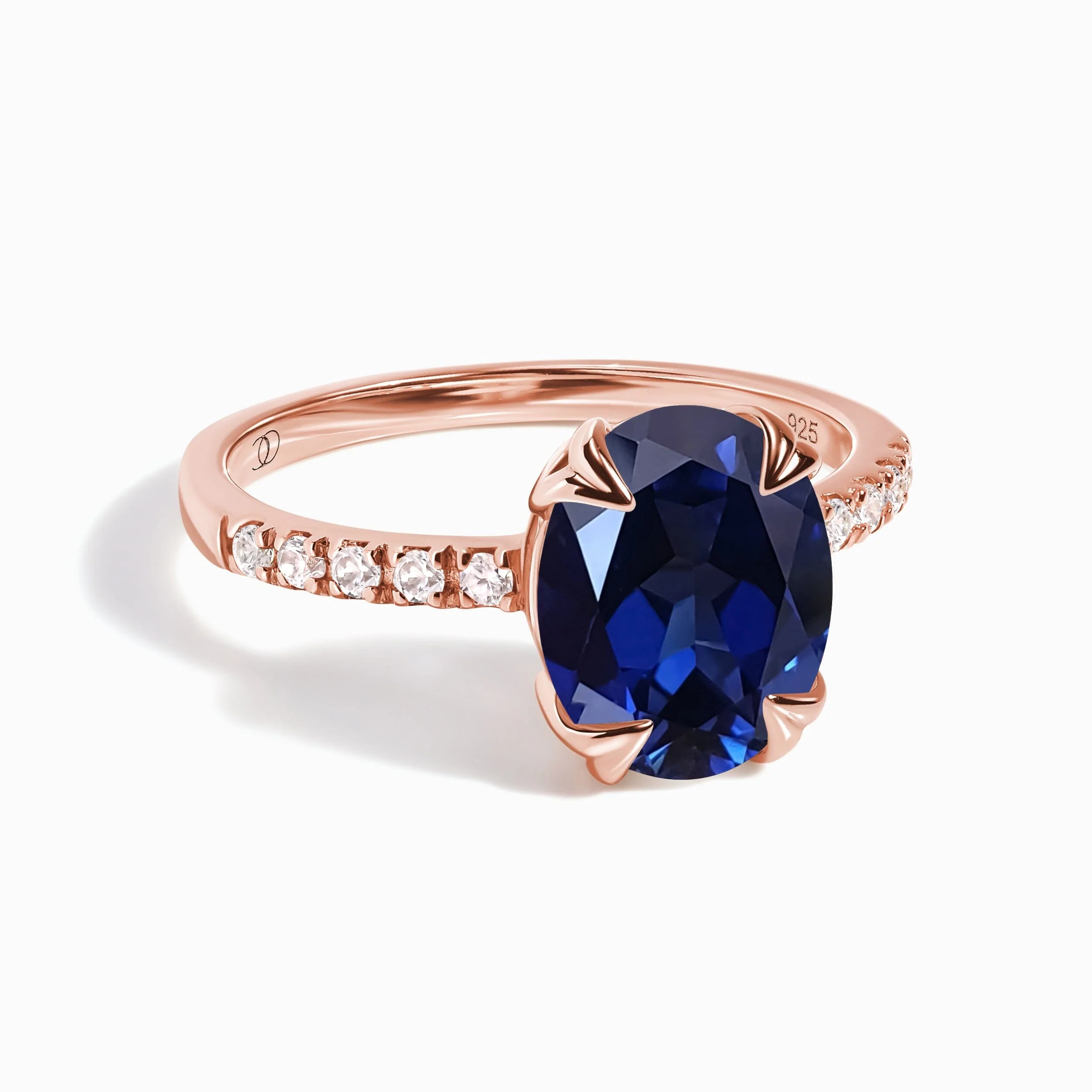 Blue Sapphire Ring - Harlow - Image 3