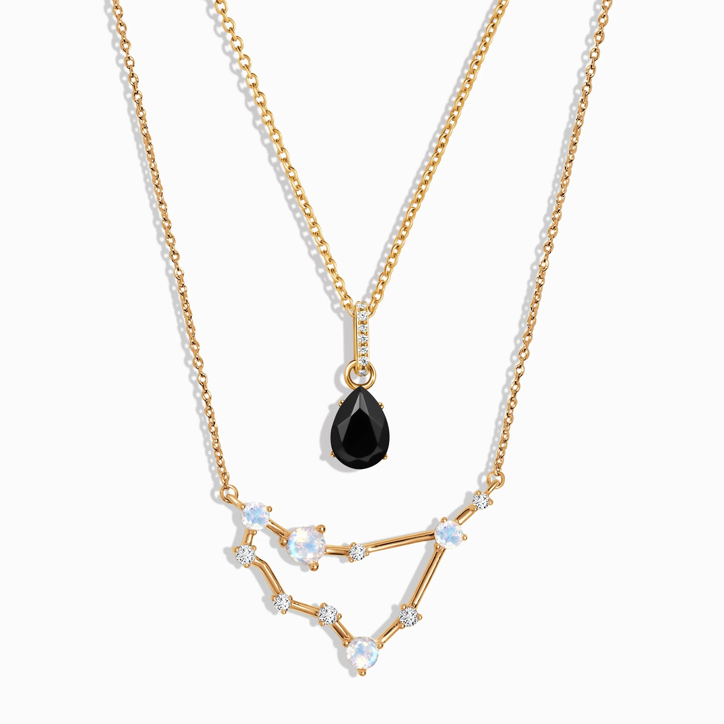 Capricorn Zodiac & December Birthstone Necklaces - Image 7