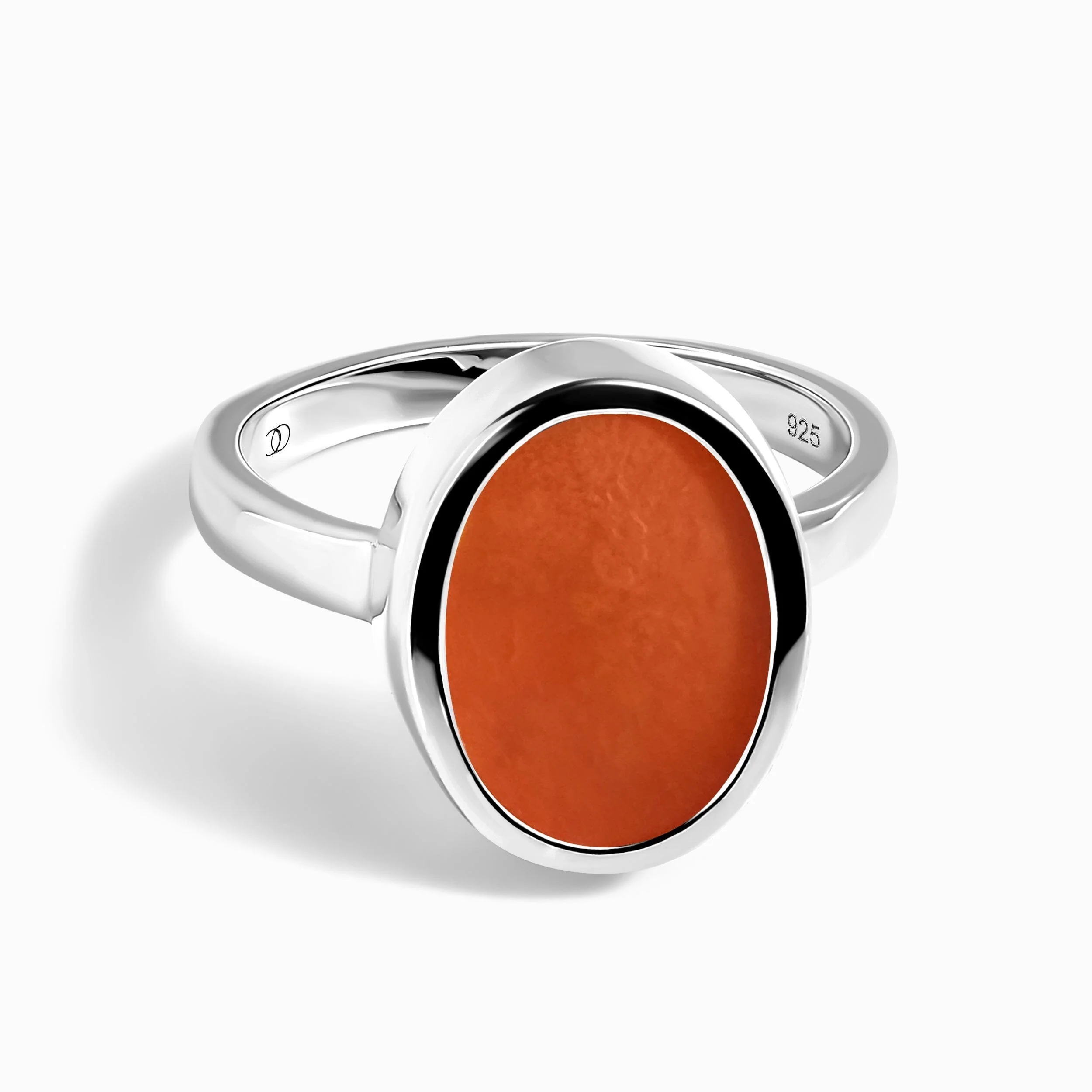 Crystal Ring - Enfolded Carnelian