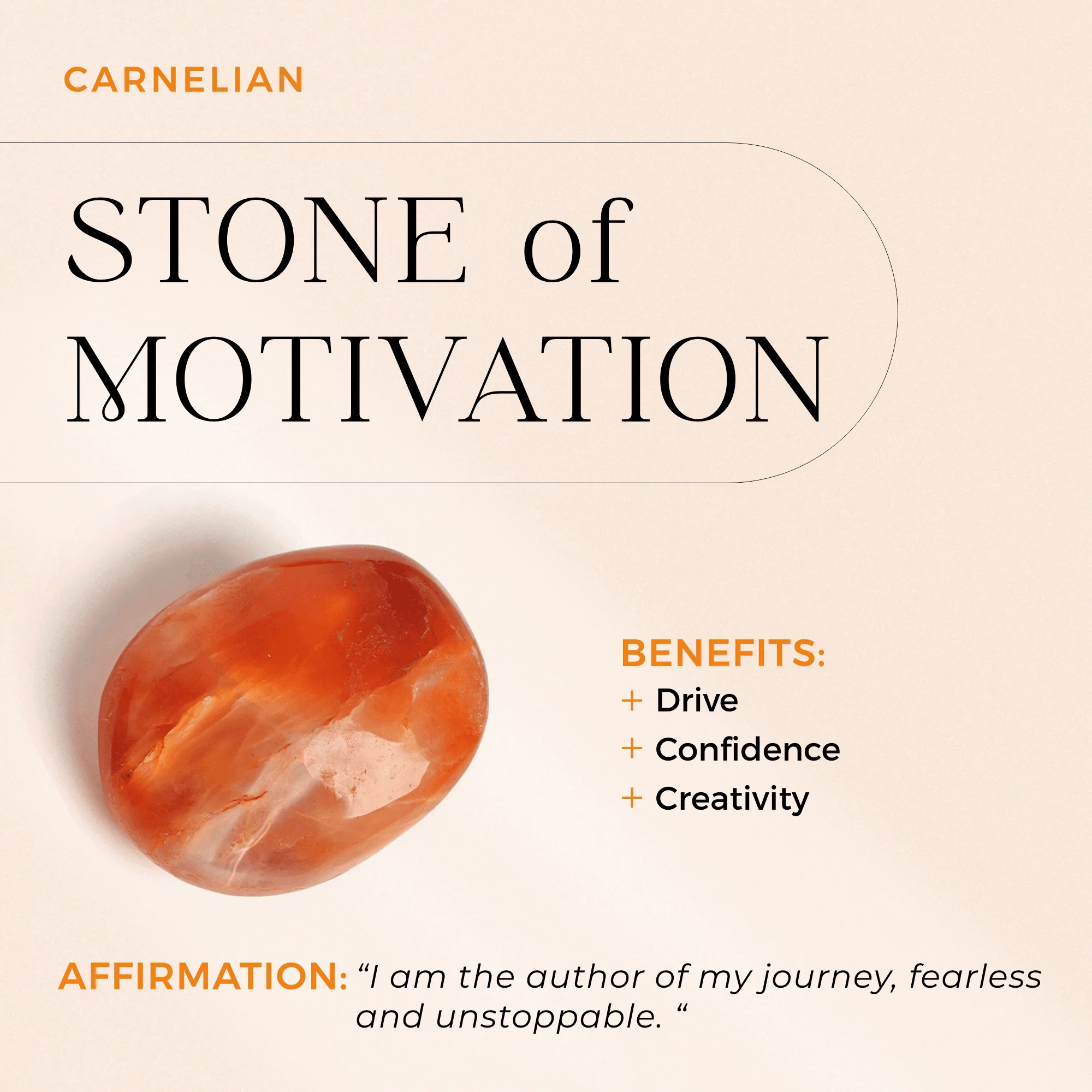 Crystal Ring - Enfolded Carnelian - Image 10