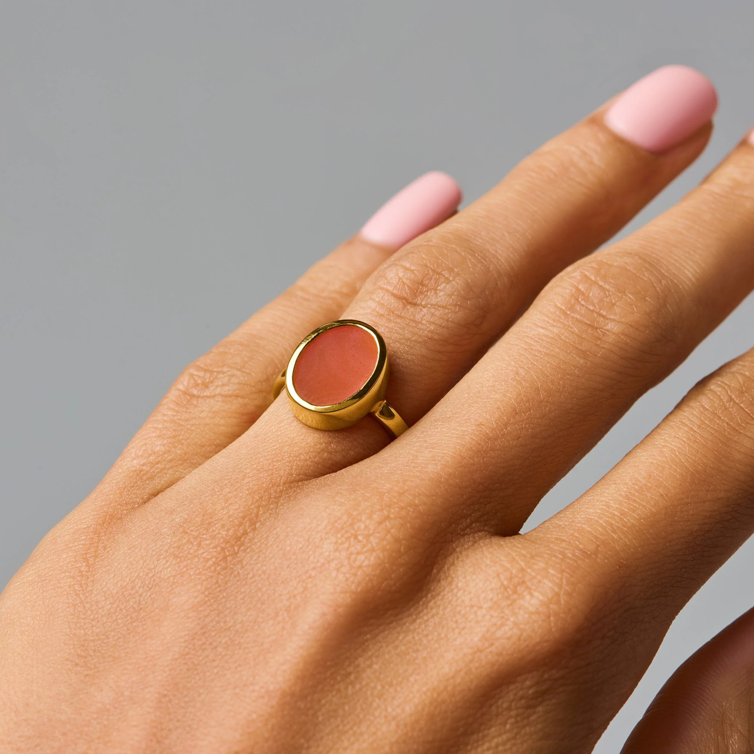 Crystal Ring - Enfolded Carnelian - Image 19