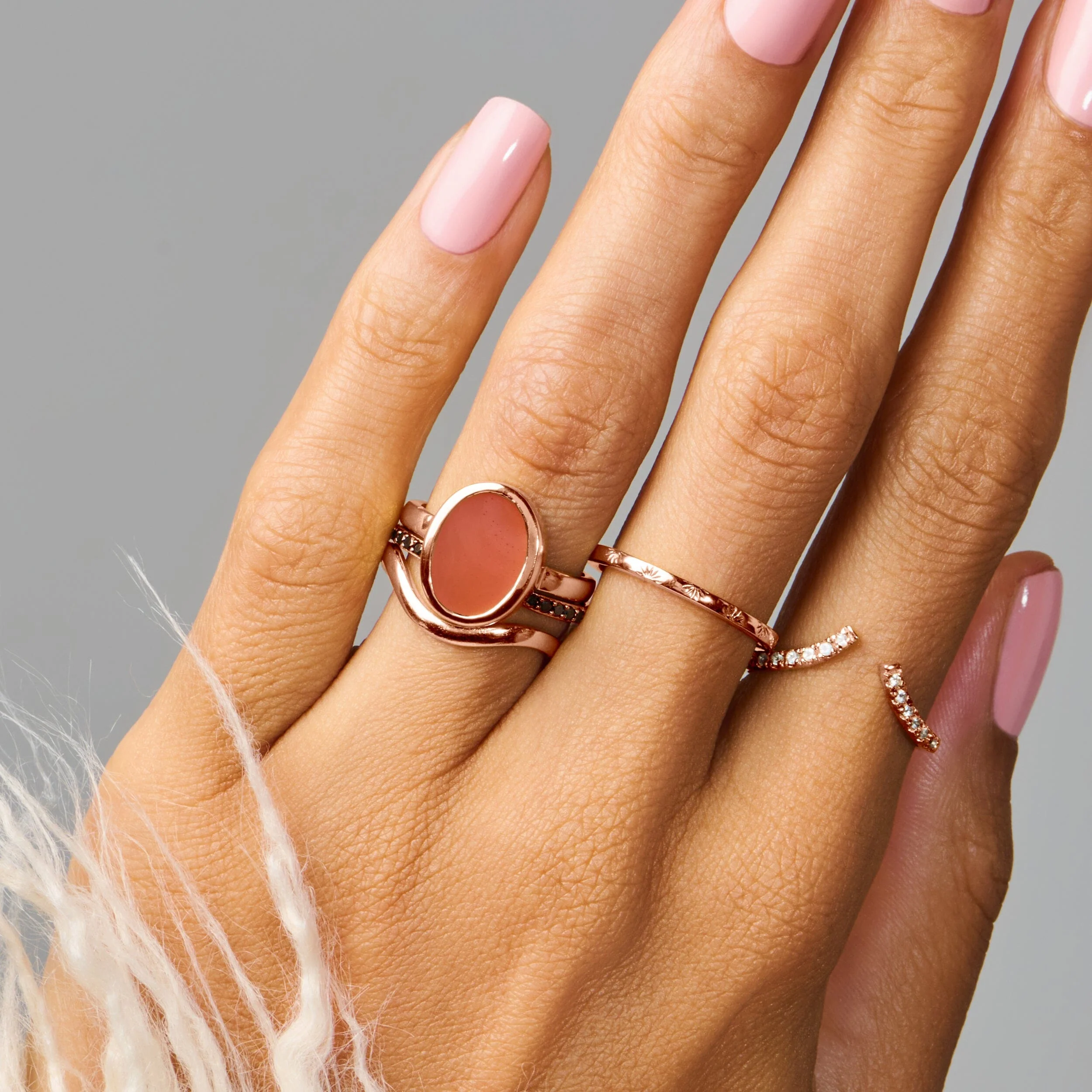 Crystal Ring - Enfolded Carnelian - Image 6