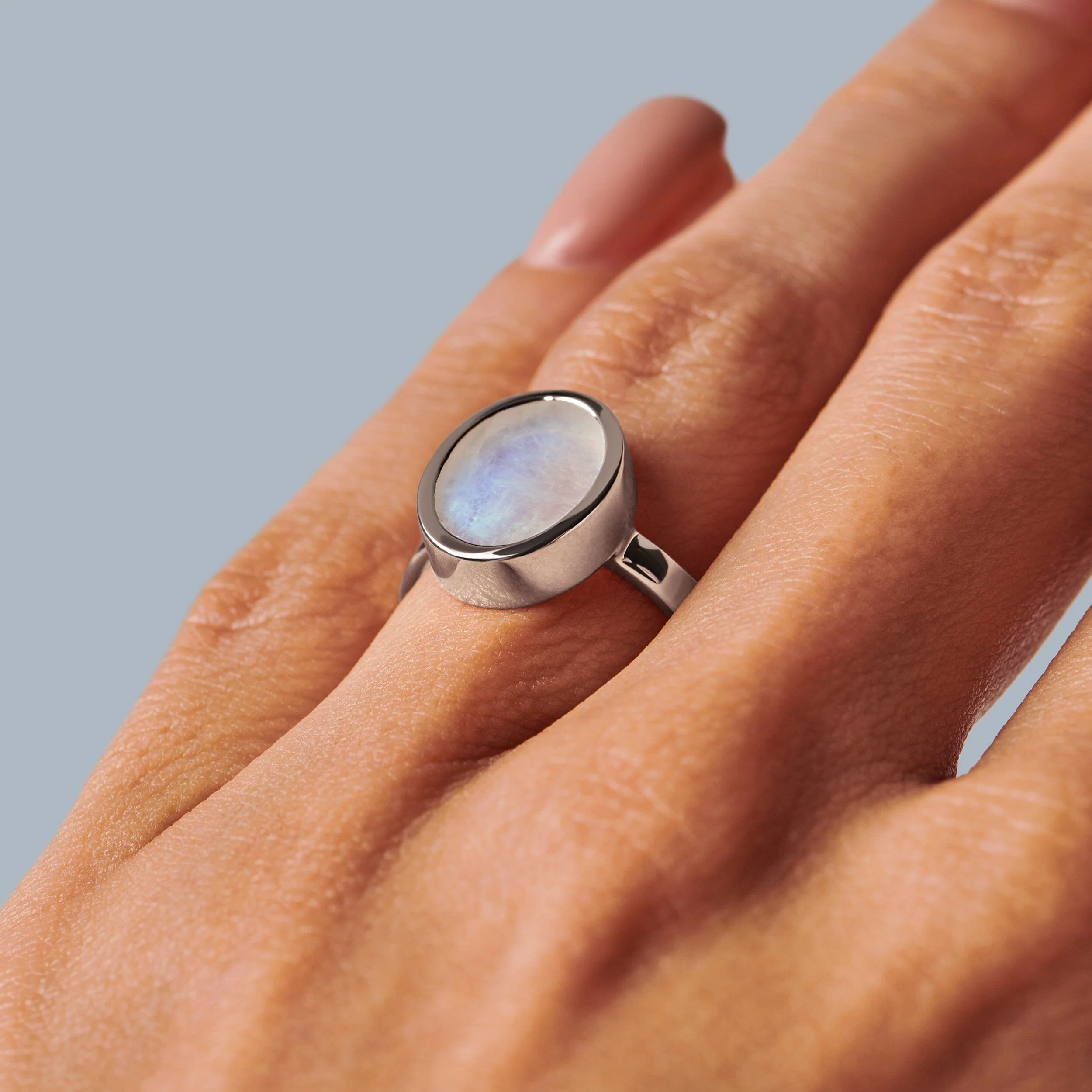 Crystal Ring - Enfolded Moonstone - Image 10