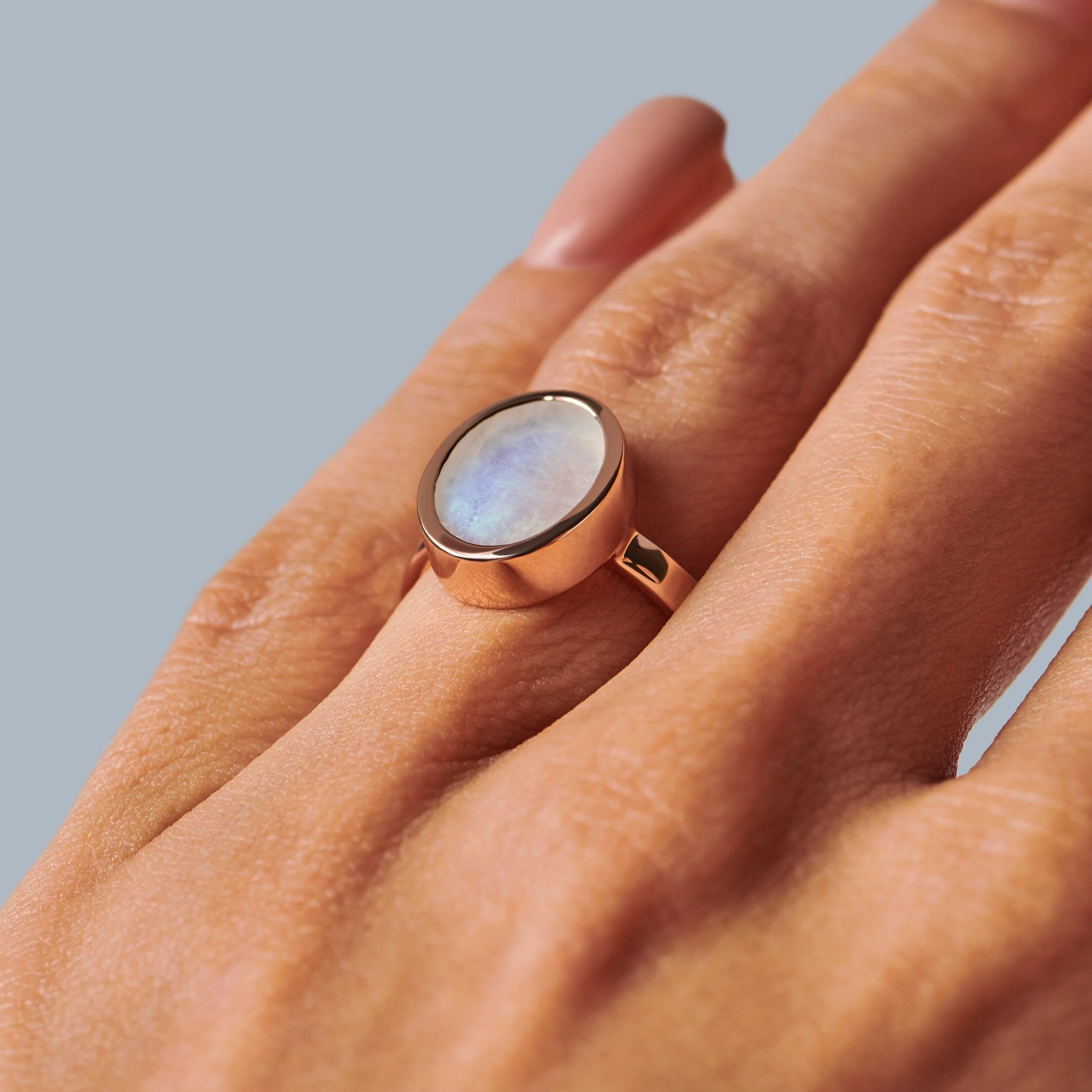 Crystal Ring - Enfolded Moonstone - Image 14