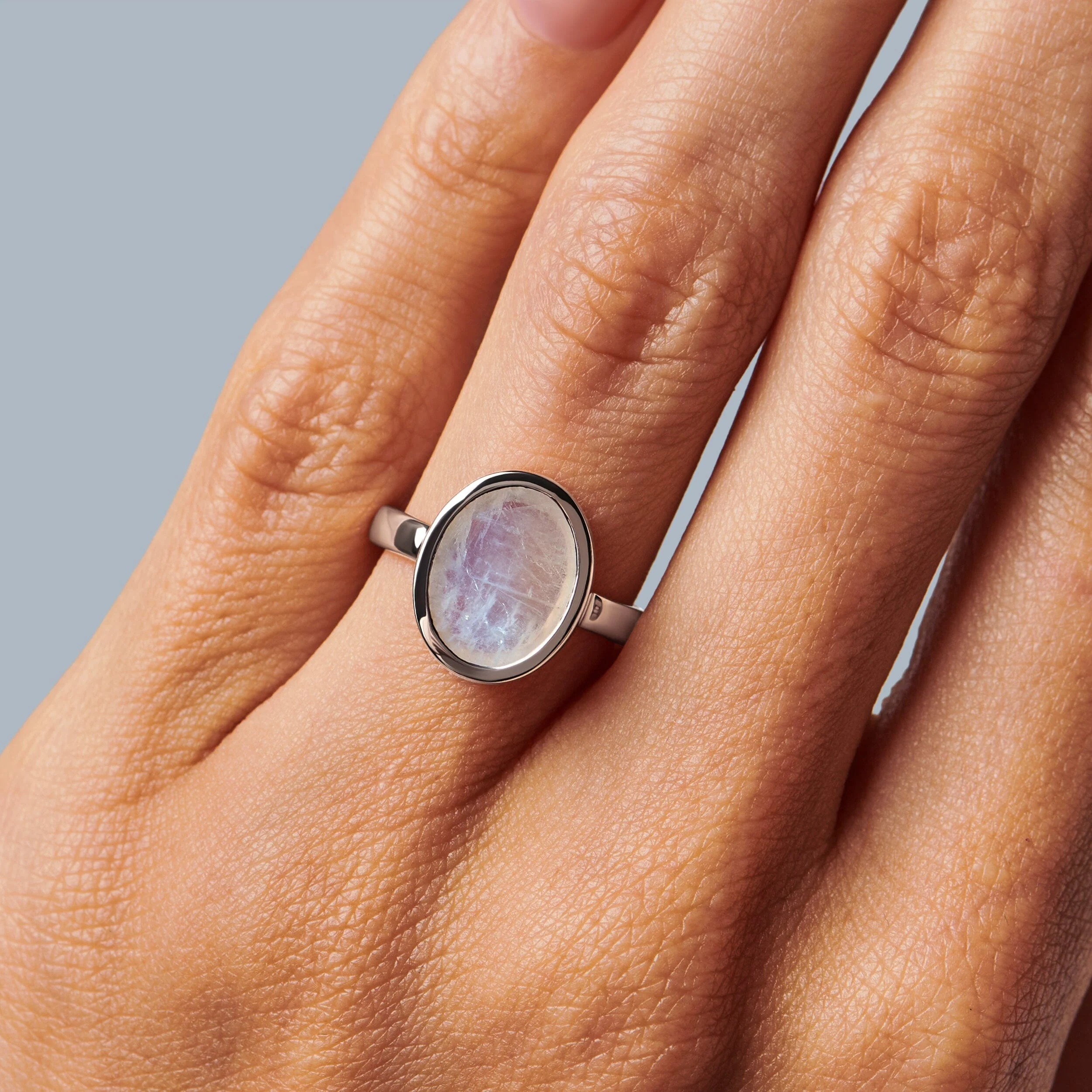 Crystal Ring - Enfolded Moonstone - Image 2