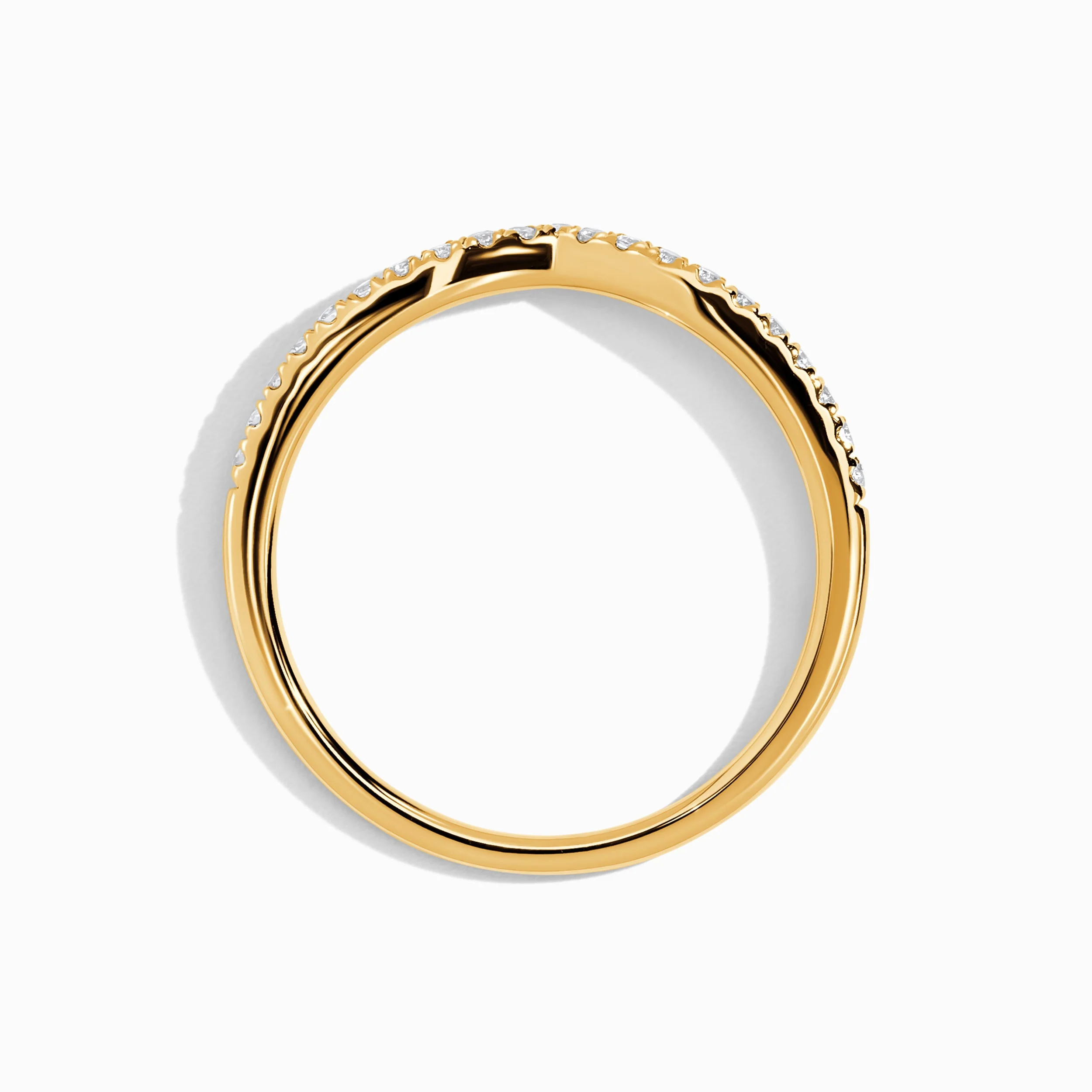 Diamond Ring Band - Peak Of Love Pavé - Image 10