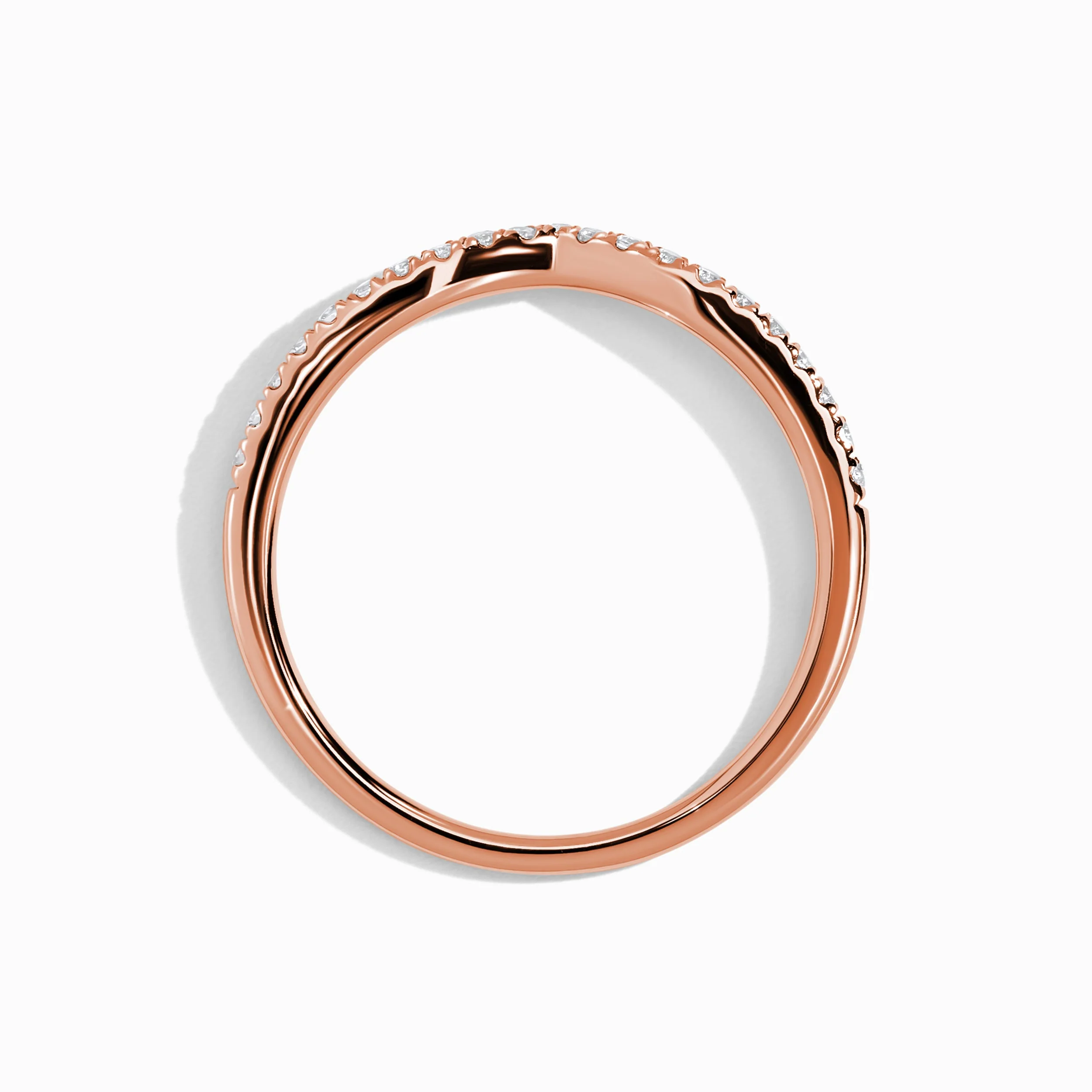 Diamond Ring Band - Peak Of Love Pavé - Image 9