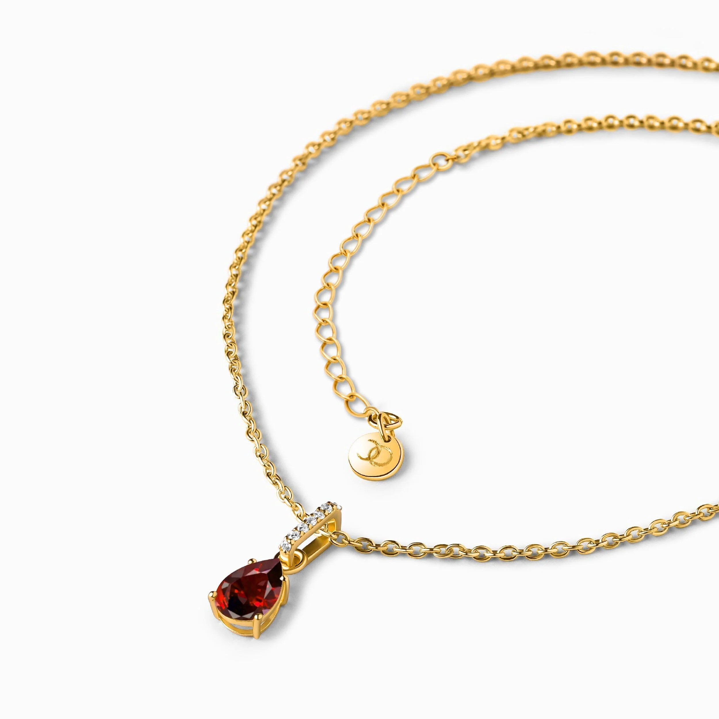 Capricorn Zodiac & January Birthstone Necklaces - Image 22