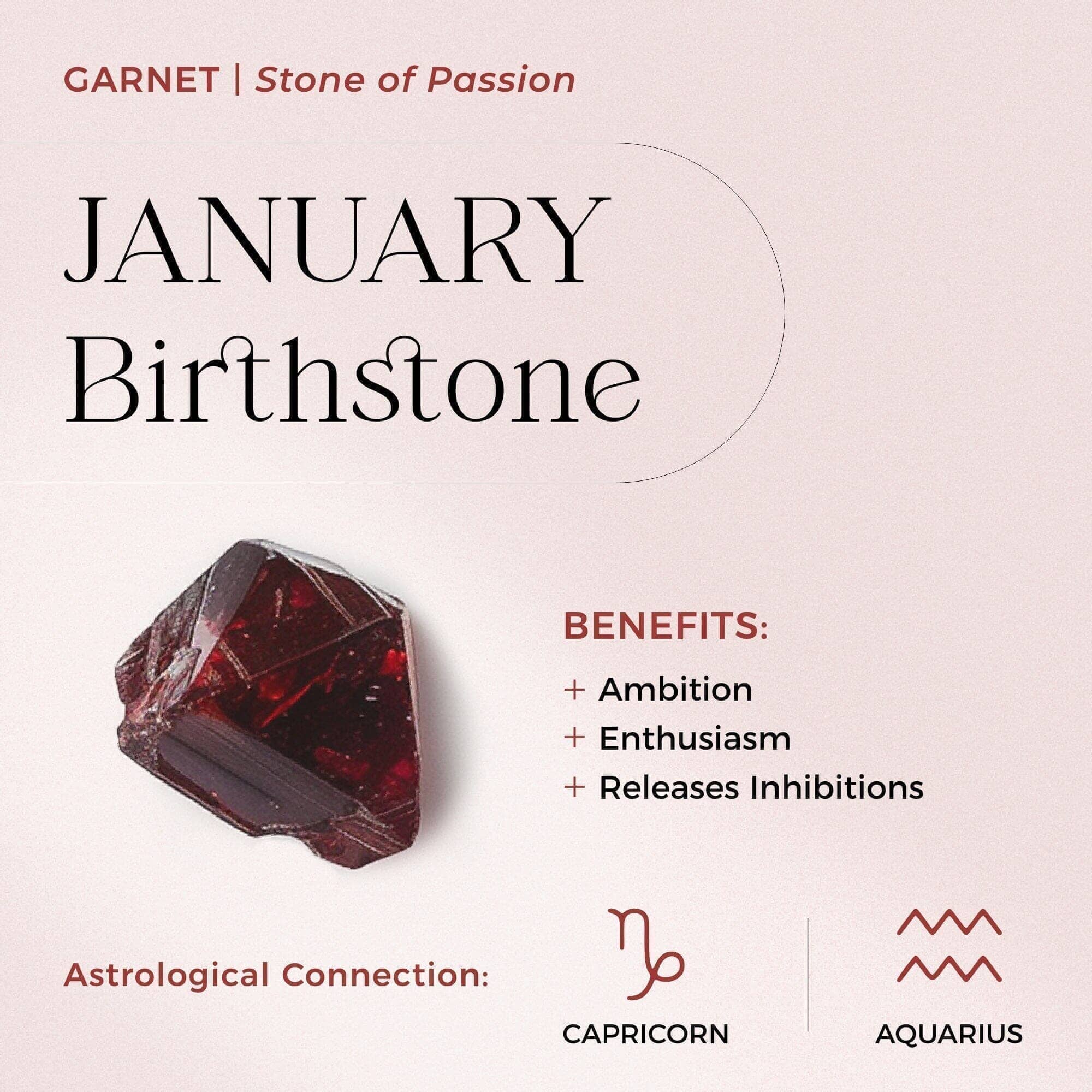 Garnet Necklace - Solitaire - Image 7