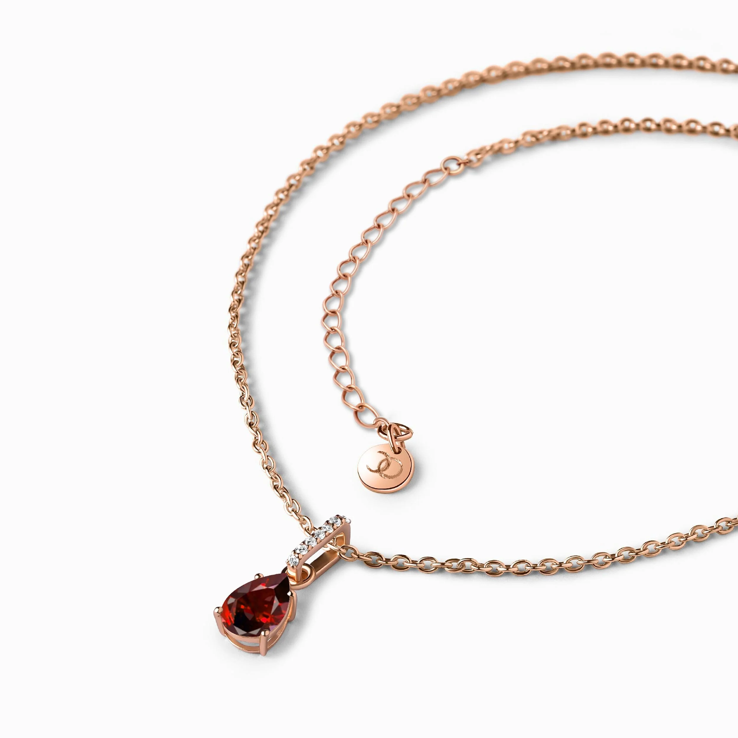 Capricorn Zodiac & January Birthstone Necklaces - Image 17