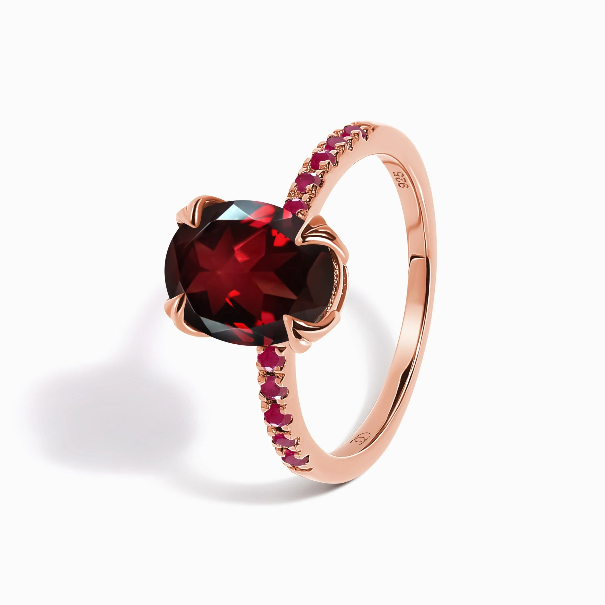 Garnet Ruby Ring - Harlow - Image 12