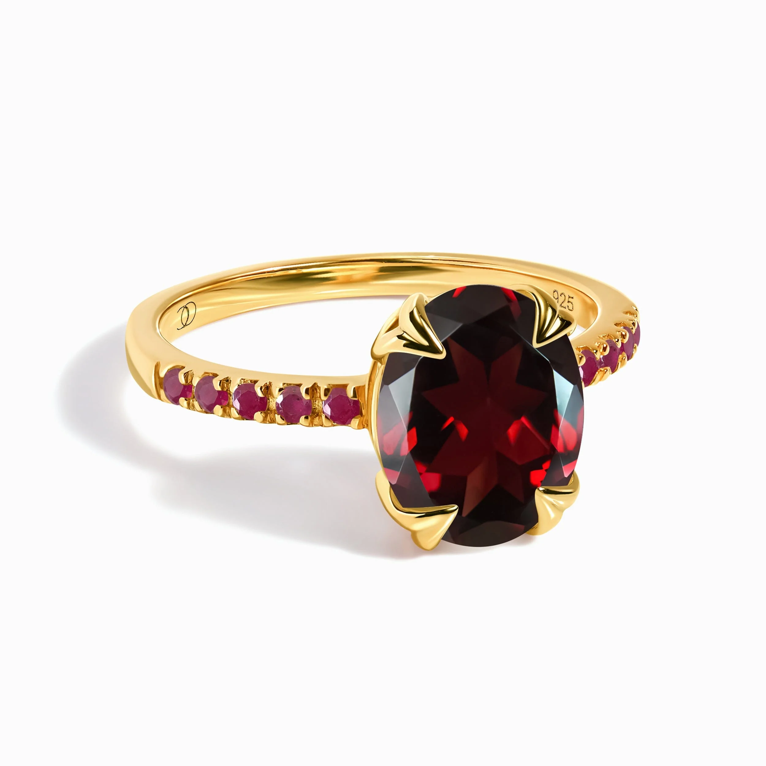 Garnet Ruby Ring - Harlow - Image 5