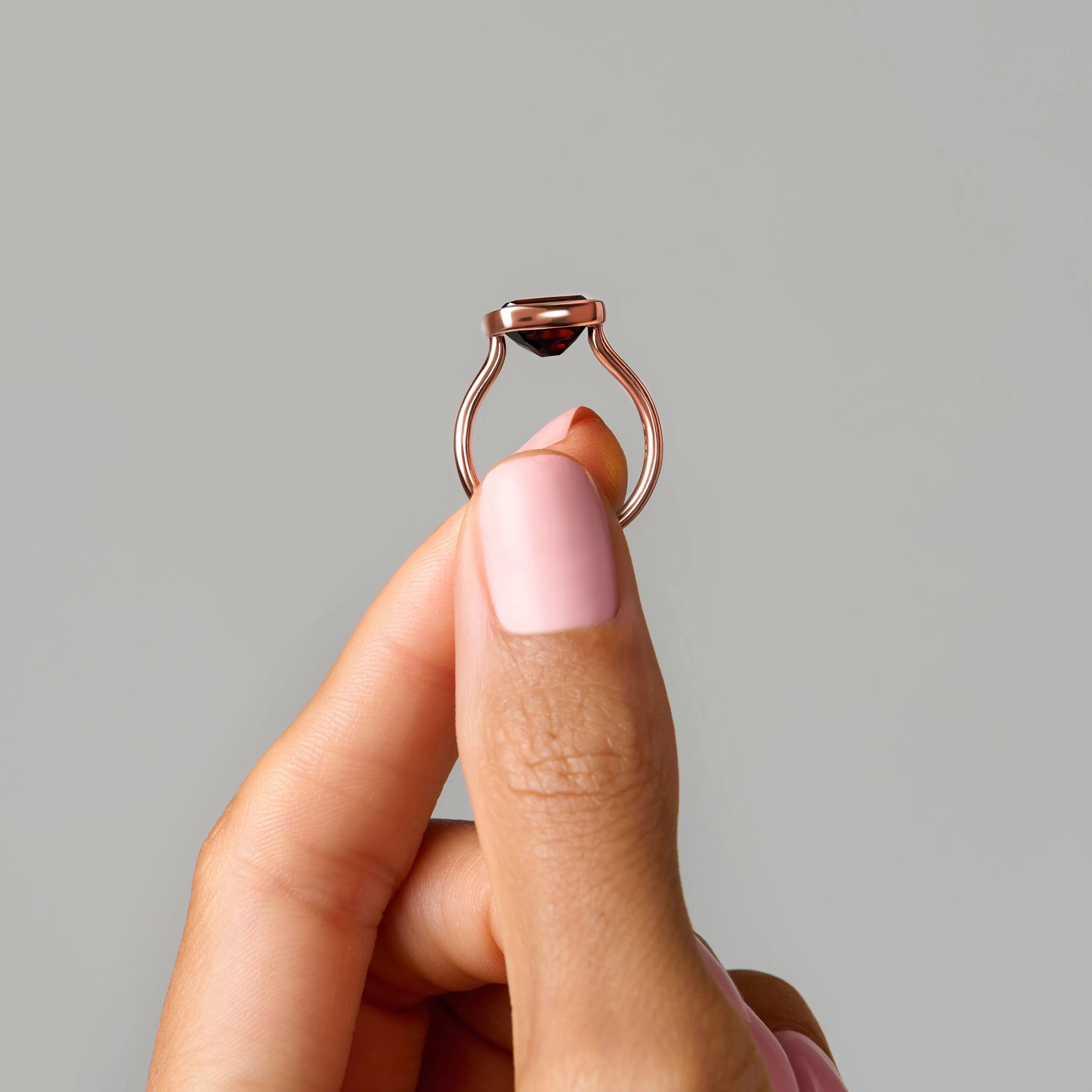 Garnet Skin Touch Ring - Feel the Passion - Image 17